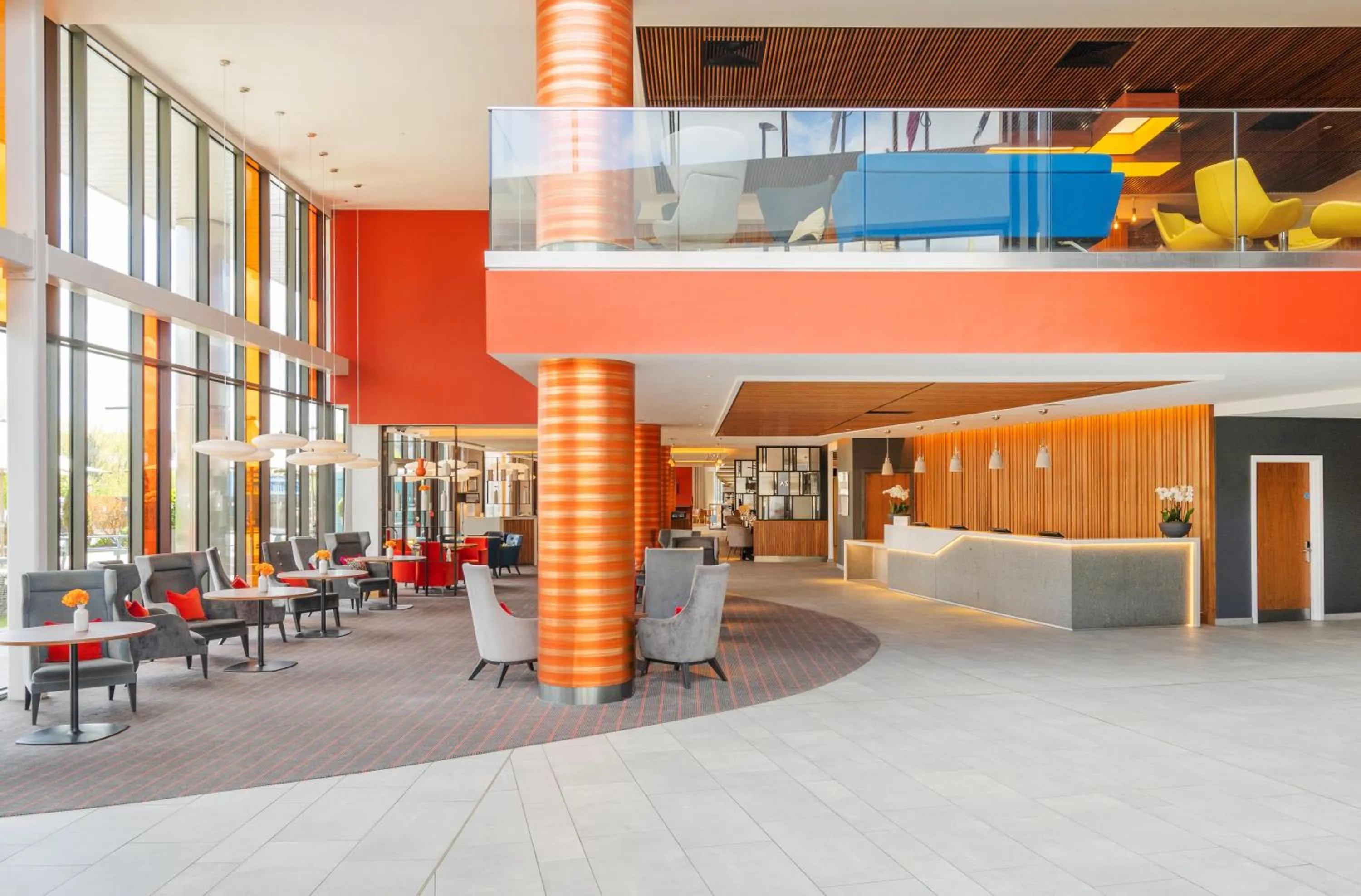 Lobby or reception in Crowne Plaza Newcastle - Stephenson Quarter by IHG