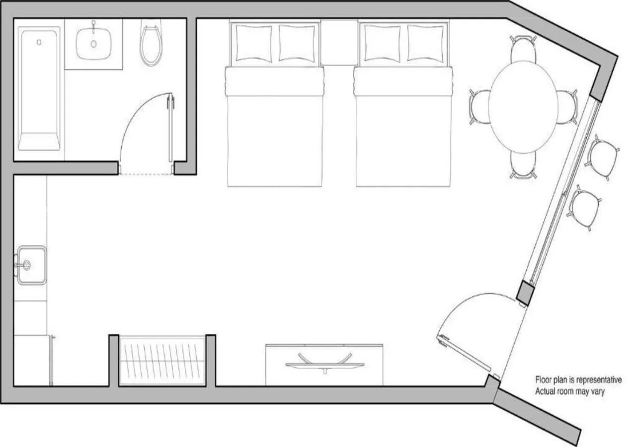 Property building in Aqua Beach Hotel