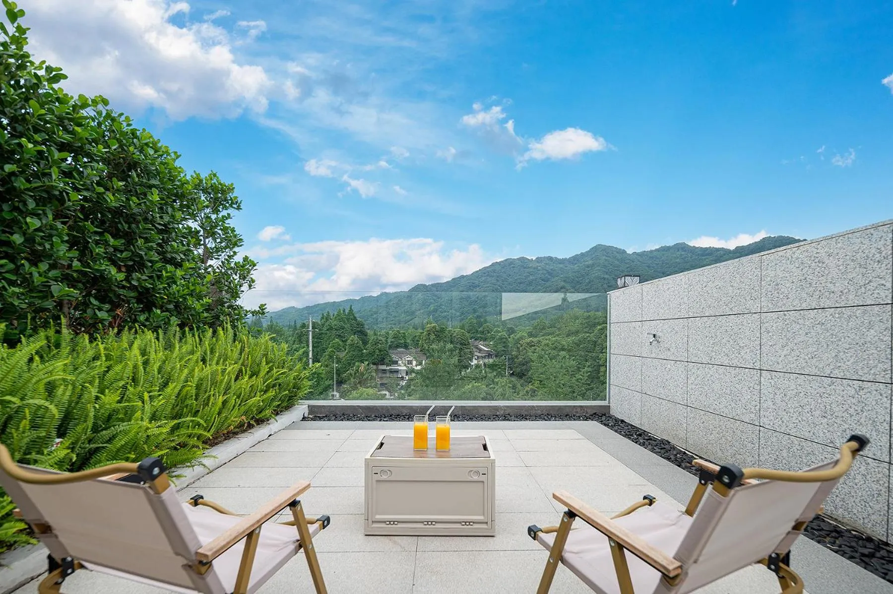 Mountain view in Z HOTEL- Qingchengshan