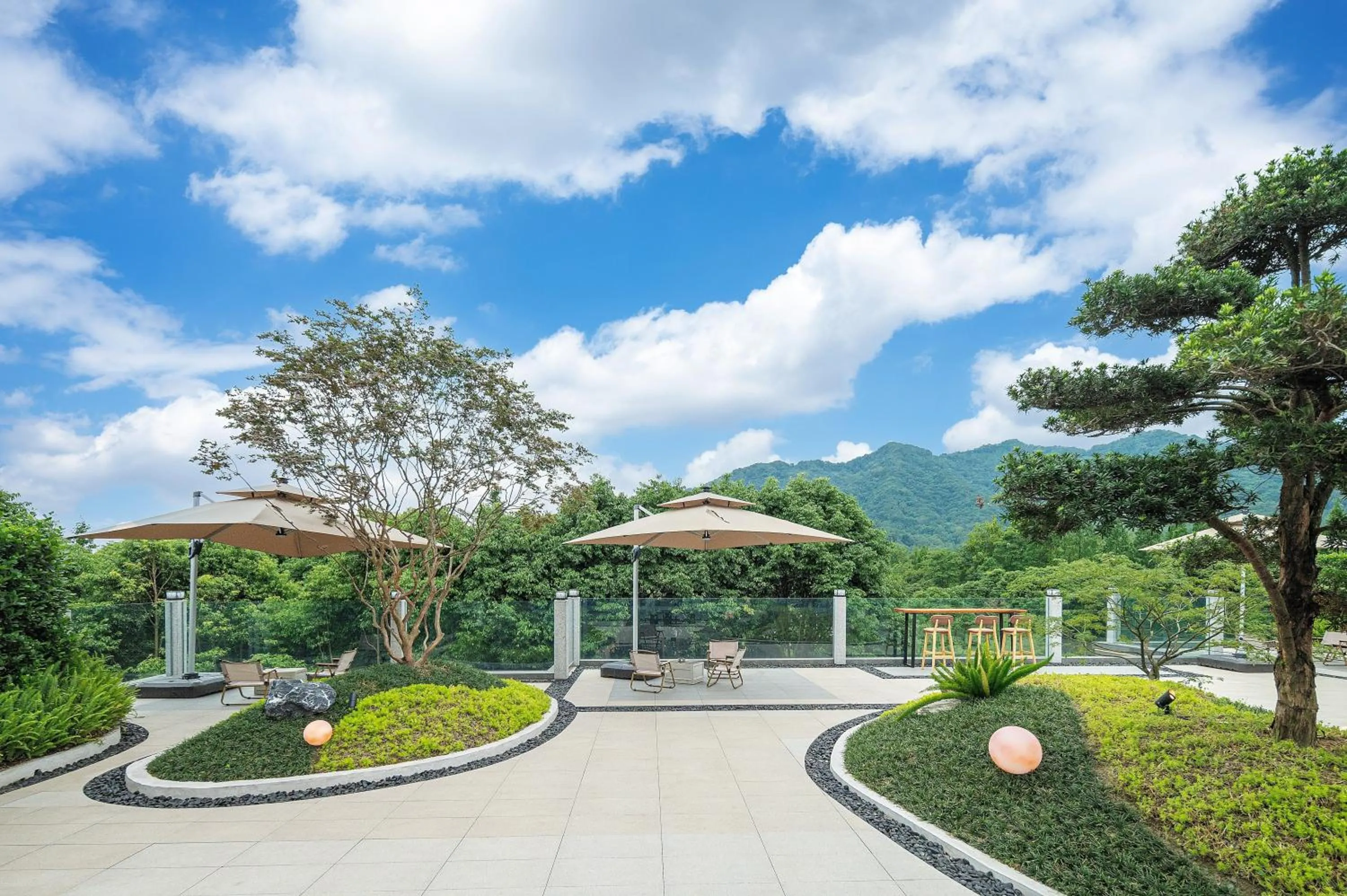 Garden in Z HOTEL- Qingchengshan