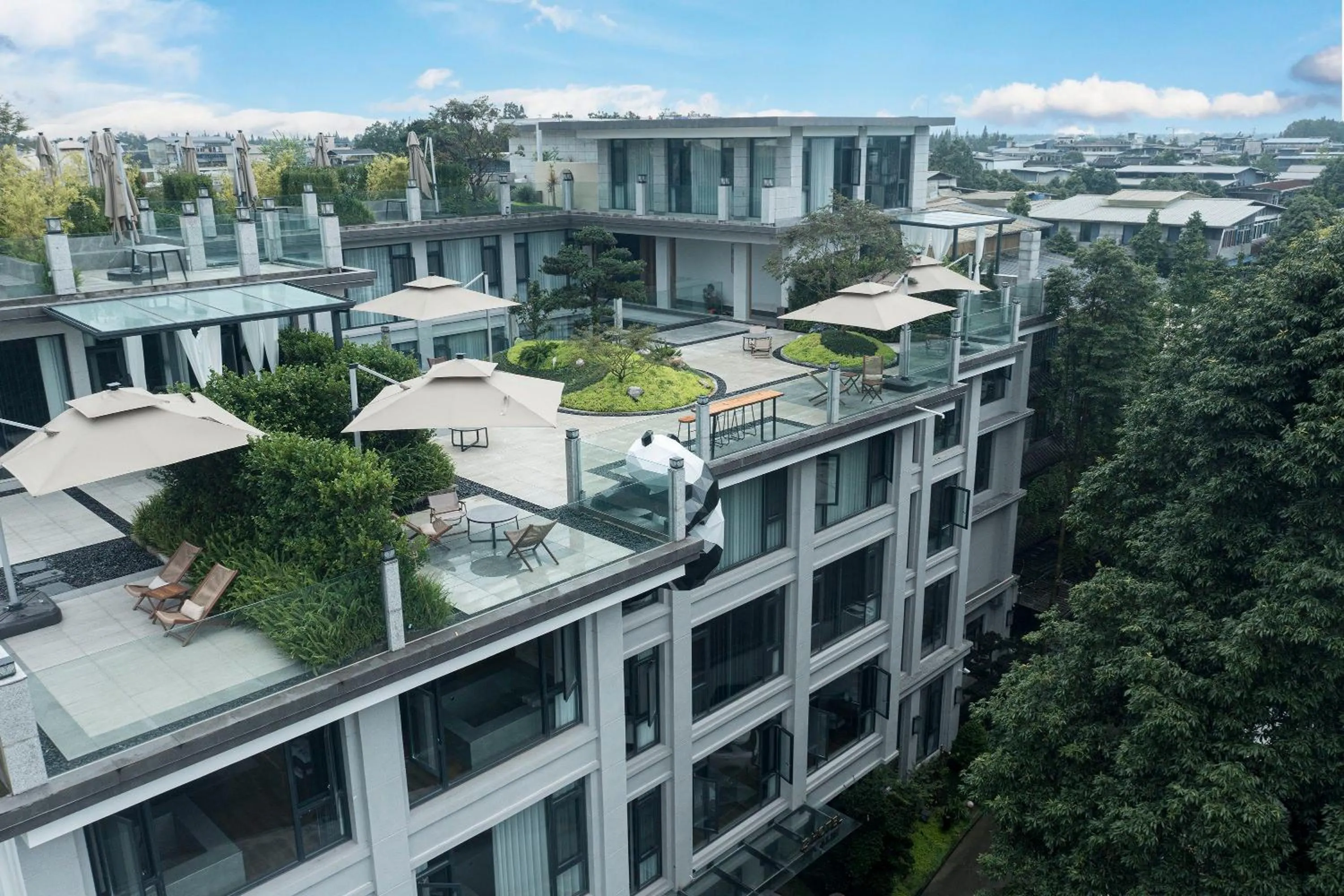 Garden in Z HOTEL- Qingchengshan