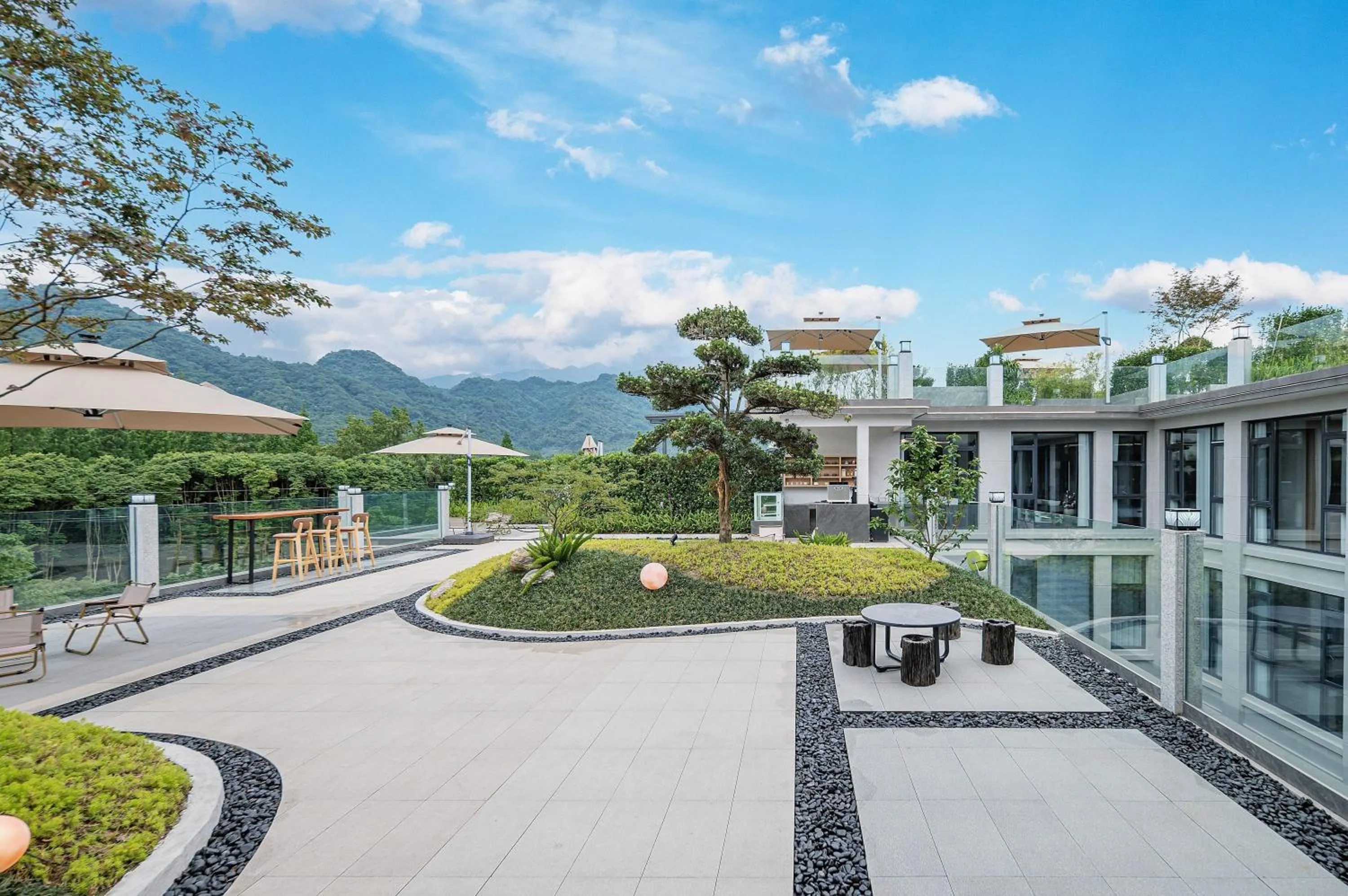 Garden in Z HOTEL- Qingchengshan