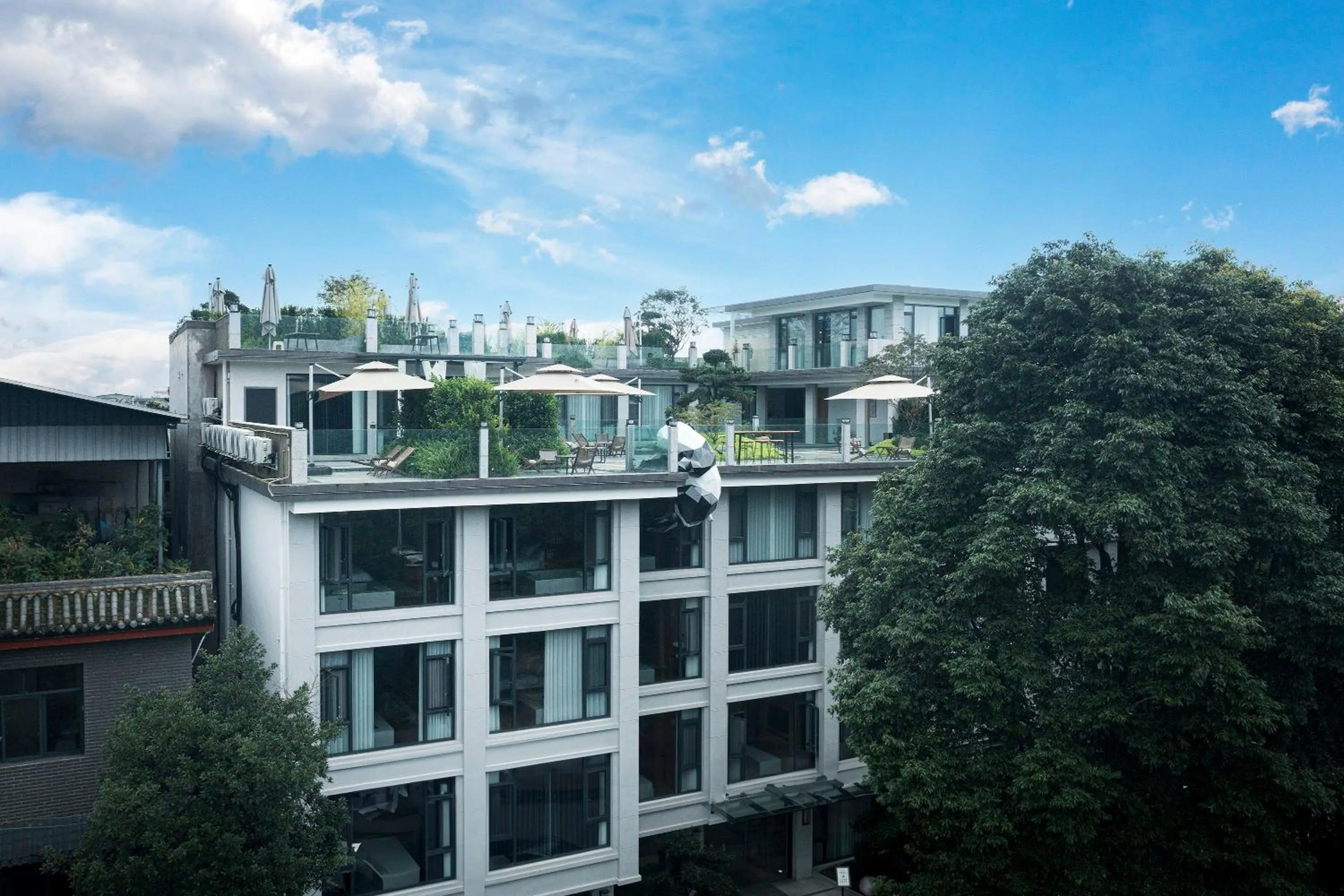 Garden in Z HOTEL- Qingchengshan