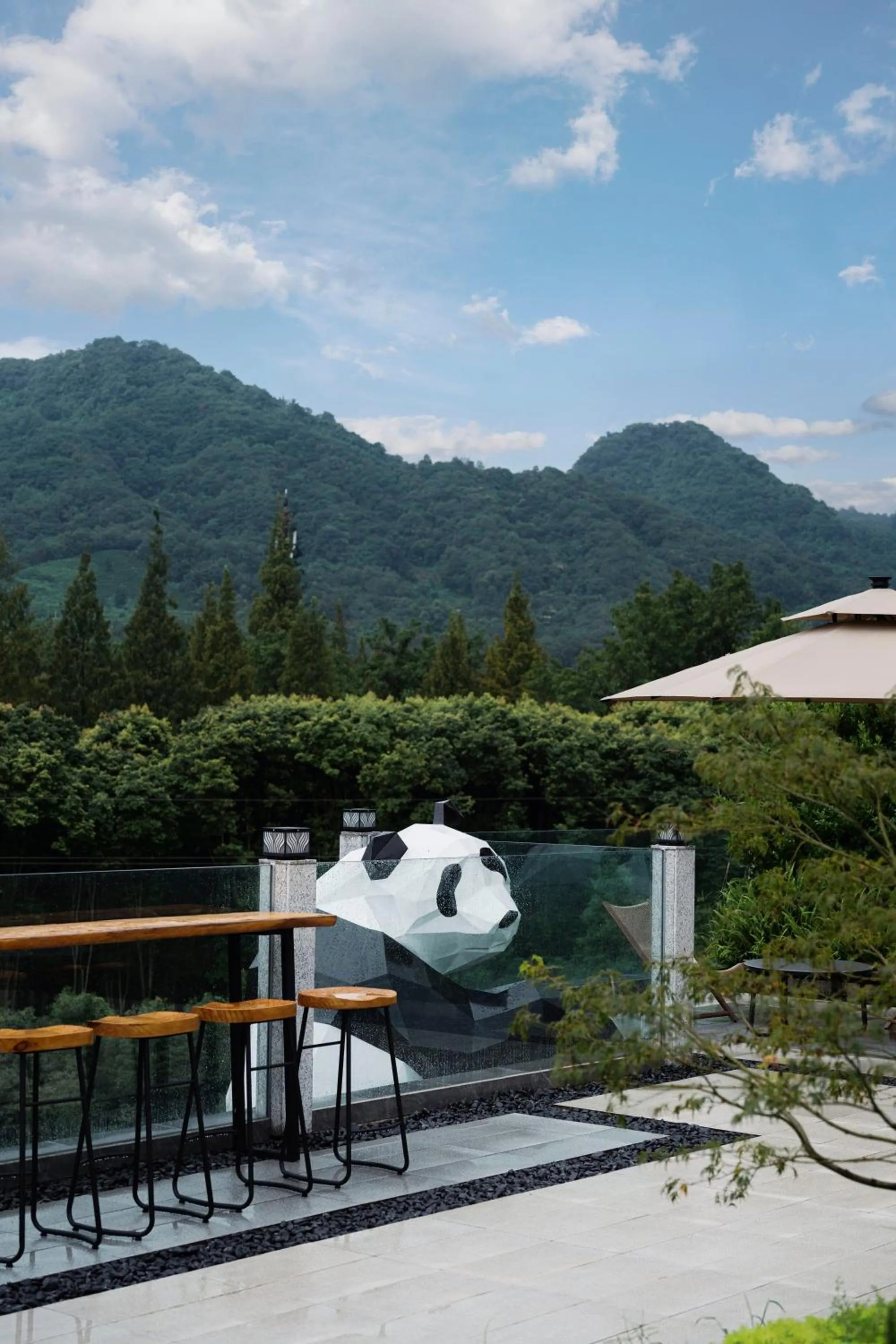 Garden in Z HOTEL- Qingchengshan