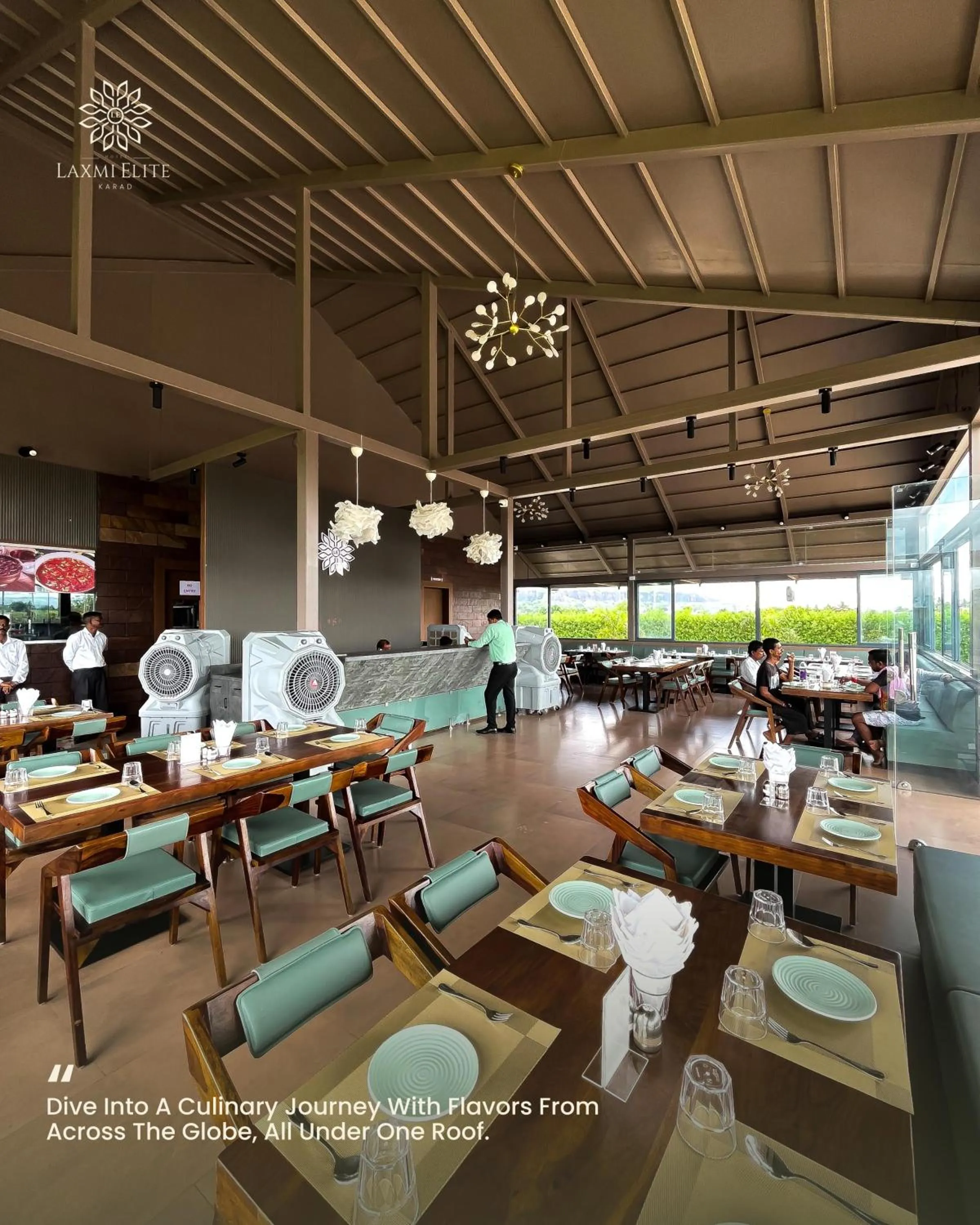 Restaurant/places to eat in Hotel Laxmi Elite Karad