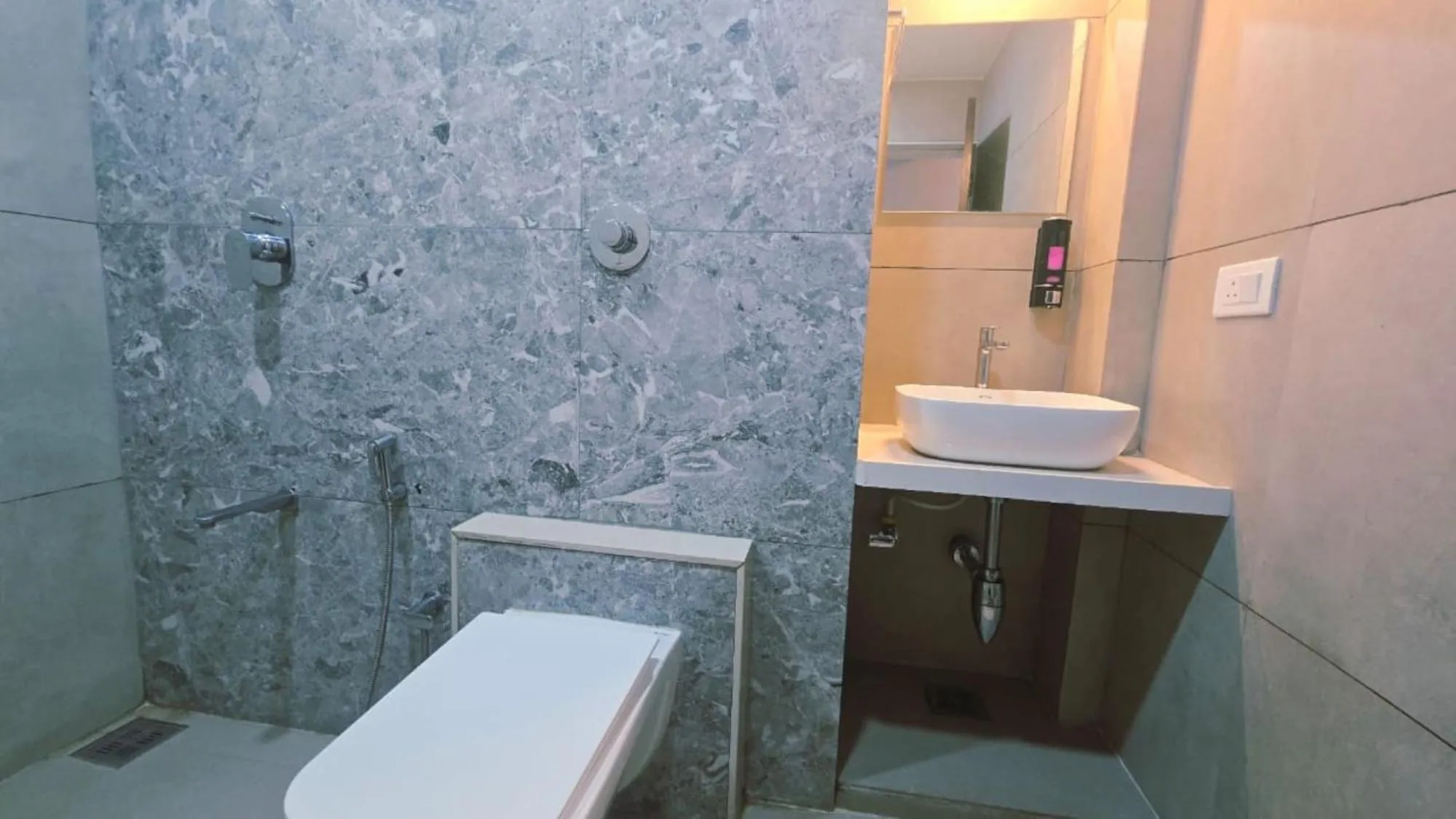 Bathroom in Hotel Laxmi Elite Karad