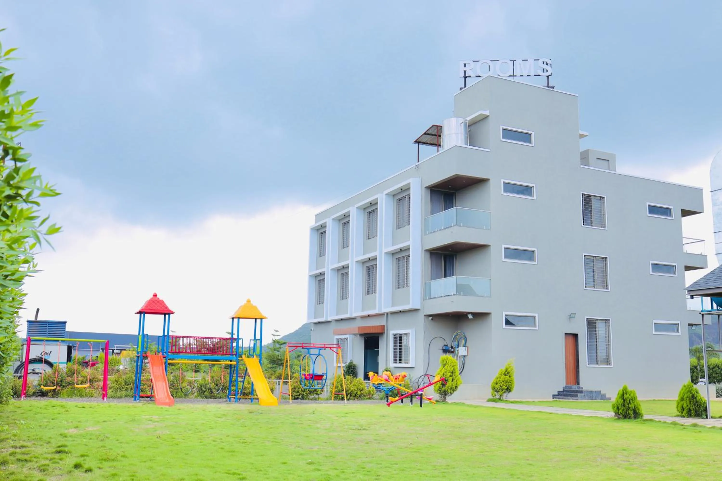 Children play ground in Hotel Laxmi Elite Karad