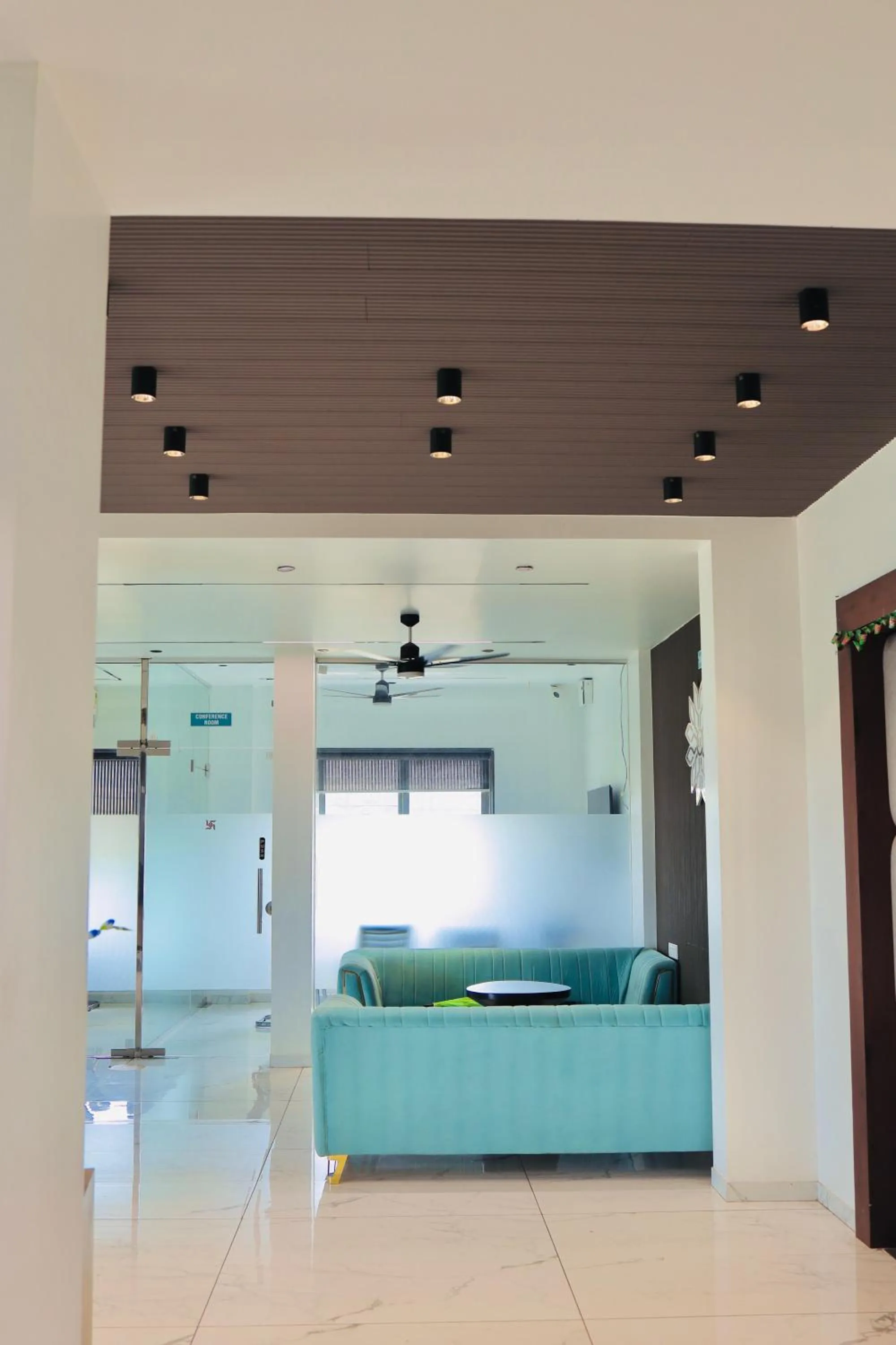 Lobby or reception, Bed in Hotel Laxmi Elite Karad