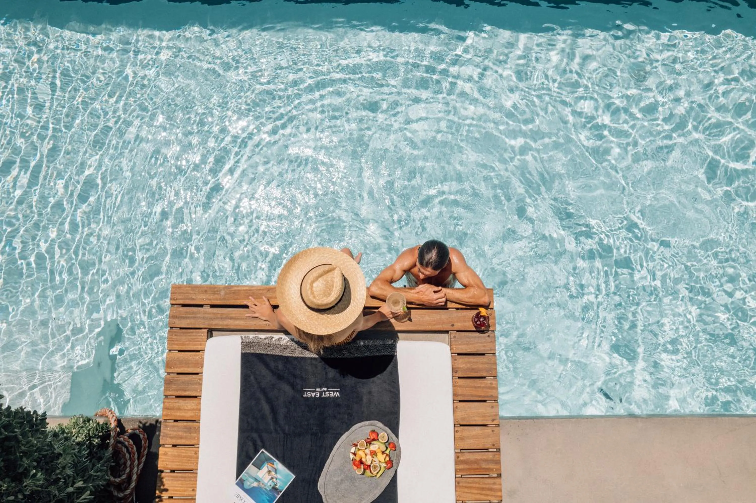Swimming pool in West East Suites