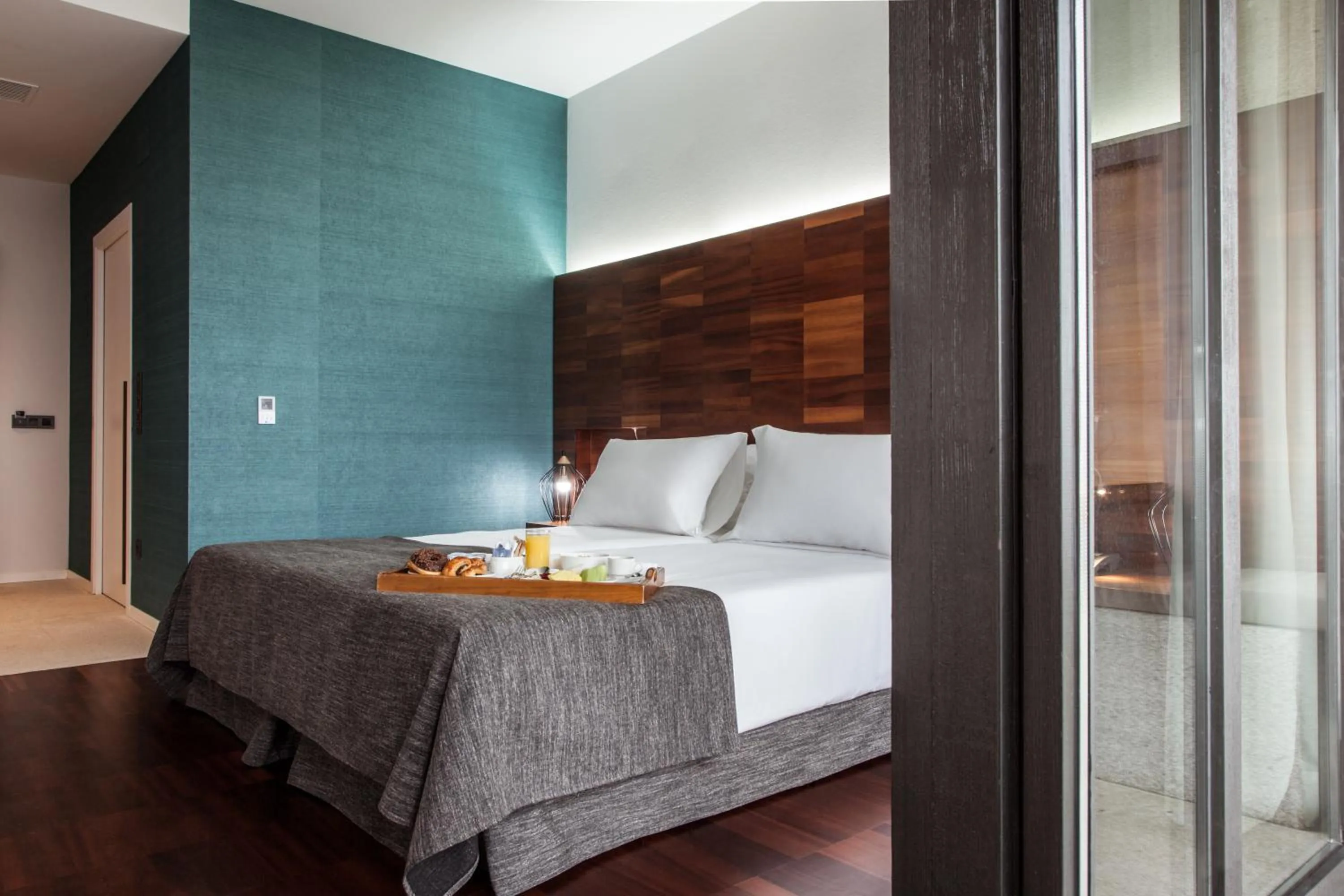 Bed in Pousada Armenteira