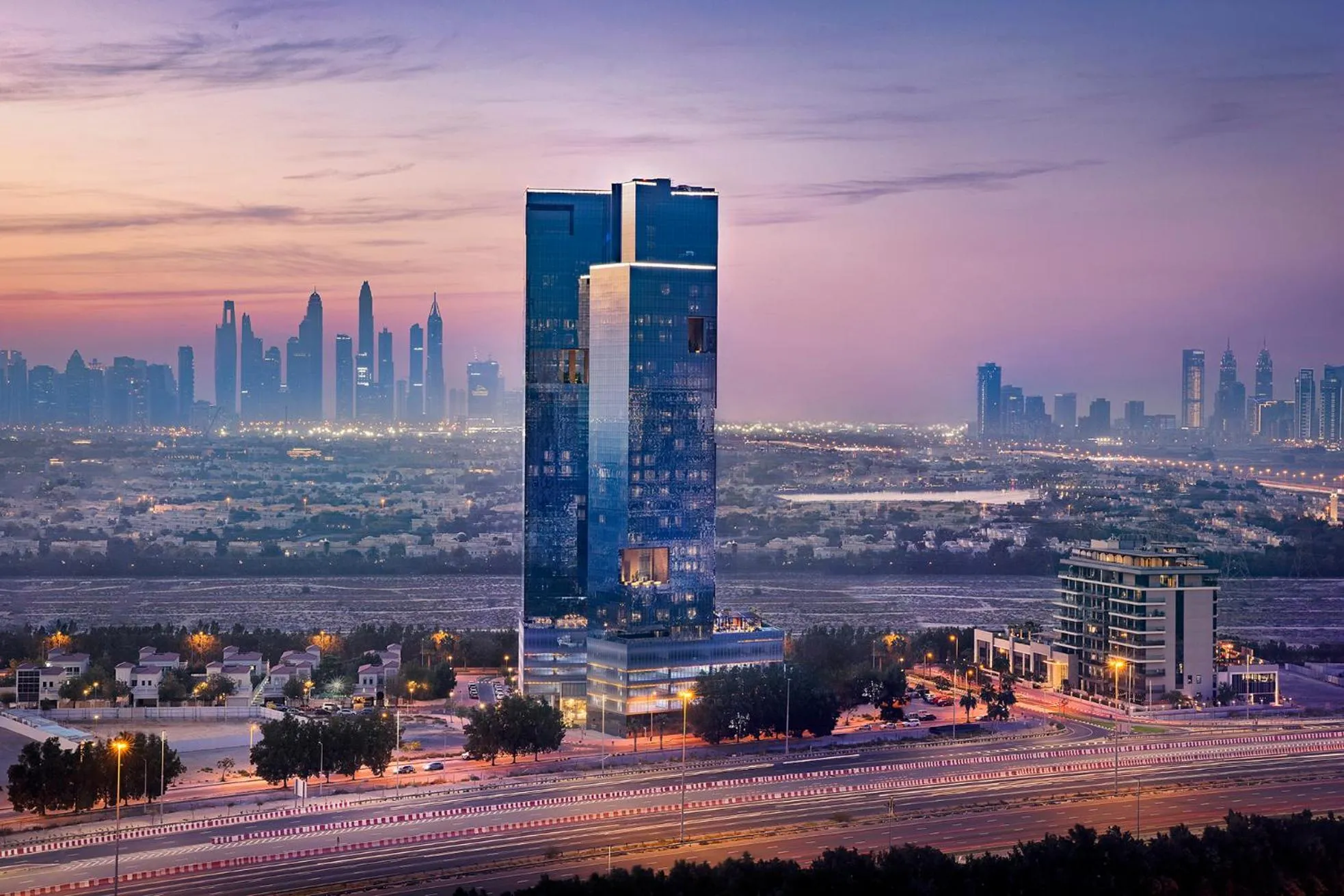 Property building in Hotel Local Dubai, Jumeirah Village Triangle, Autograph Collection