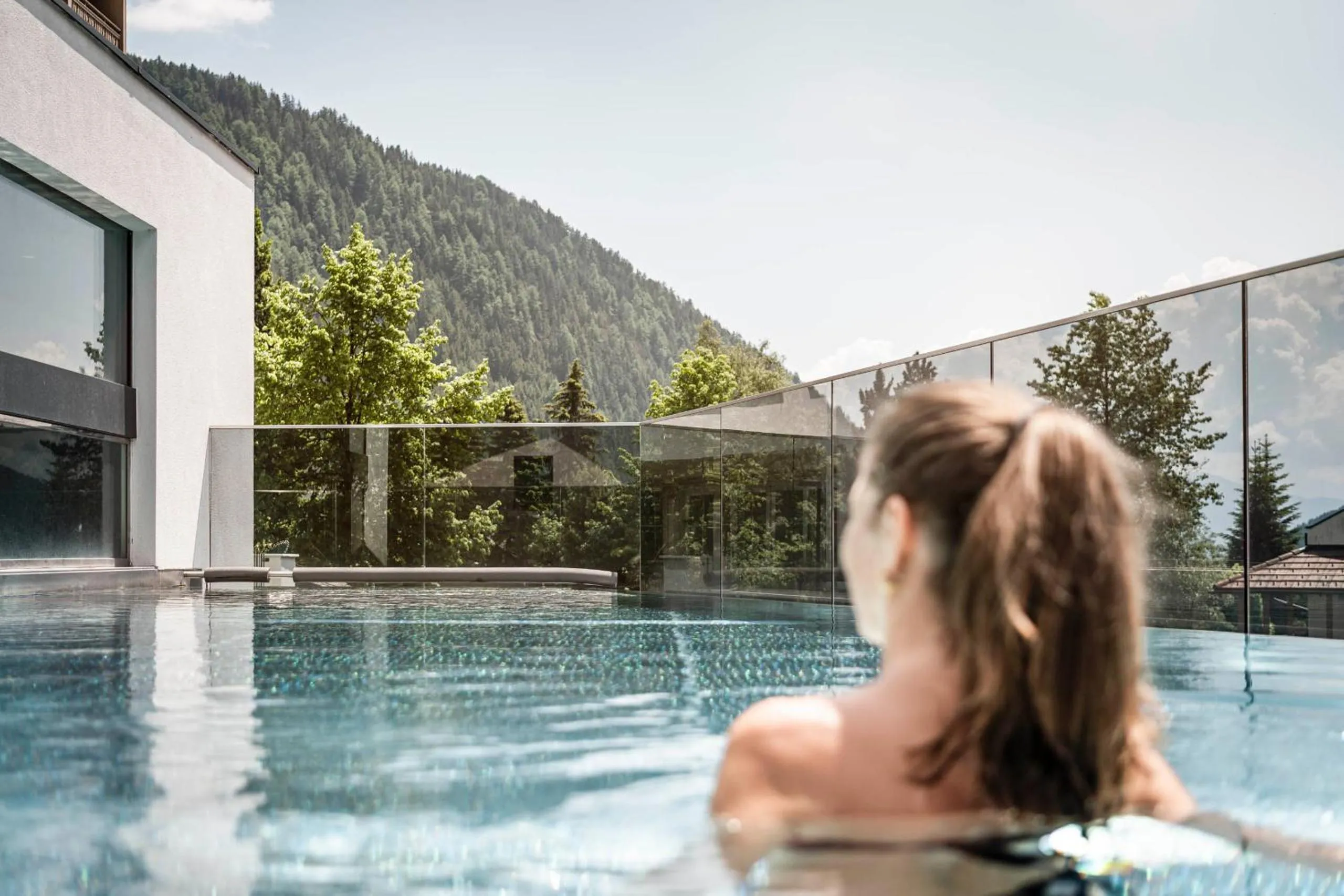 Pool view in Falkensteiner Hotel Falkensteinerhof Superior