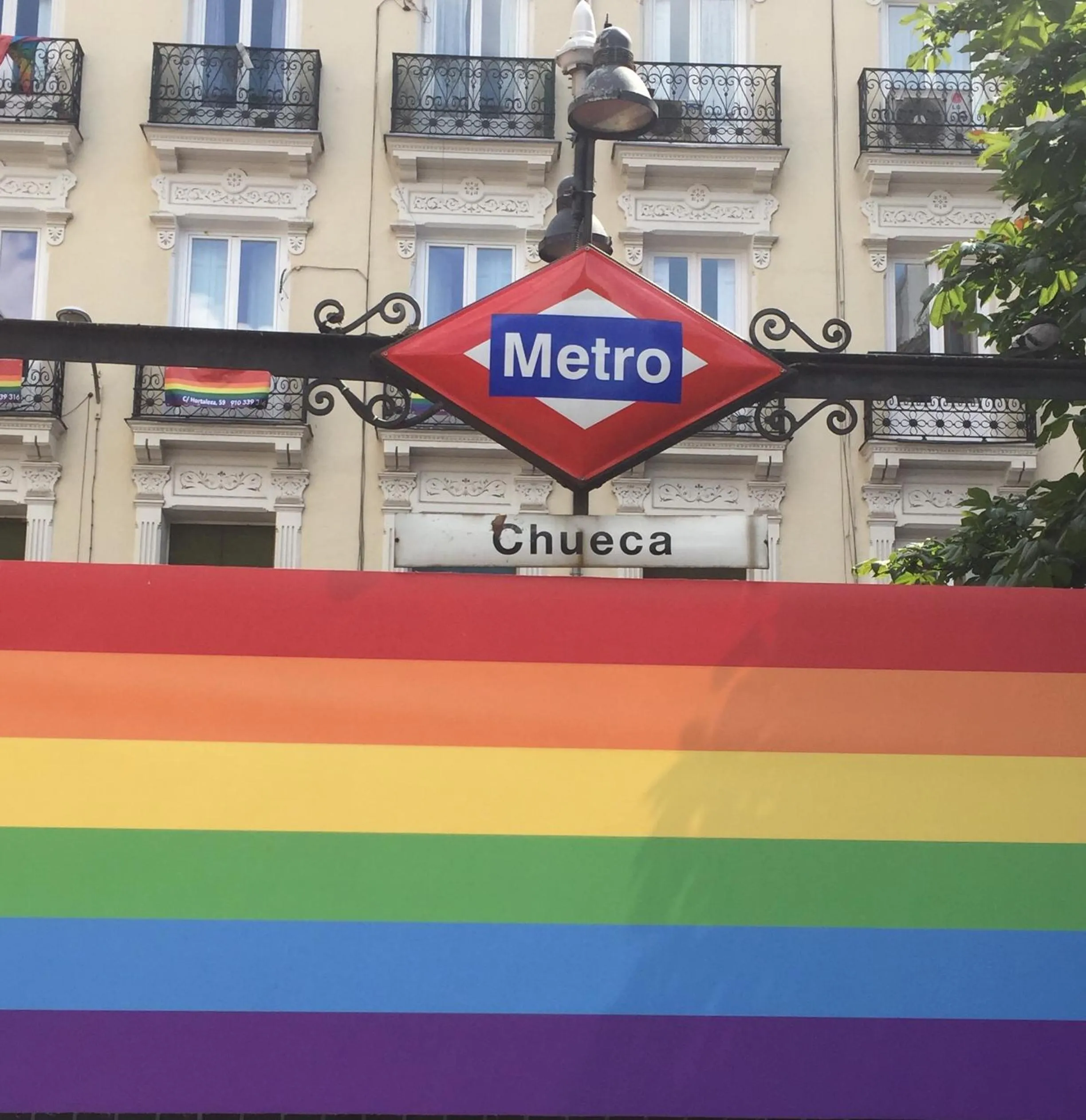 Neighbourhood in Fuencarral Rooms