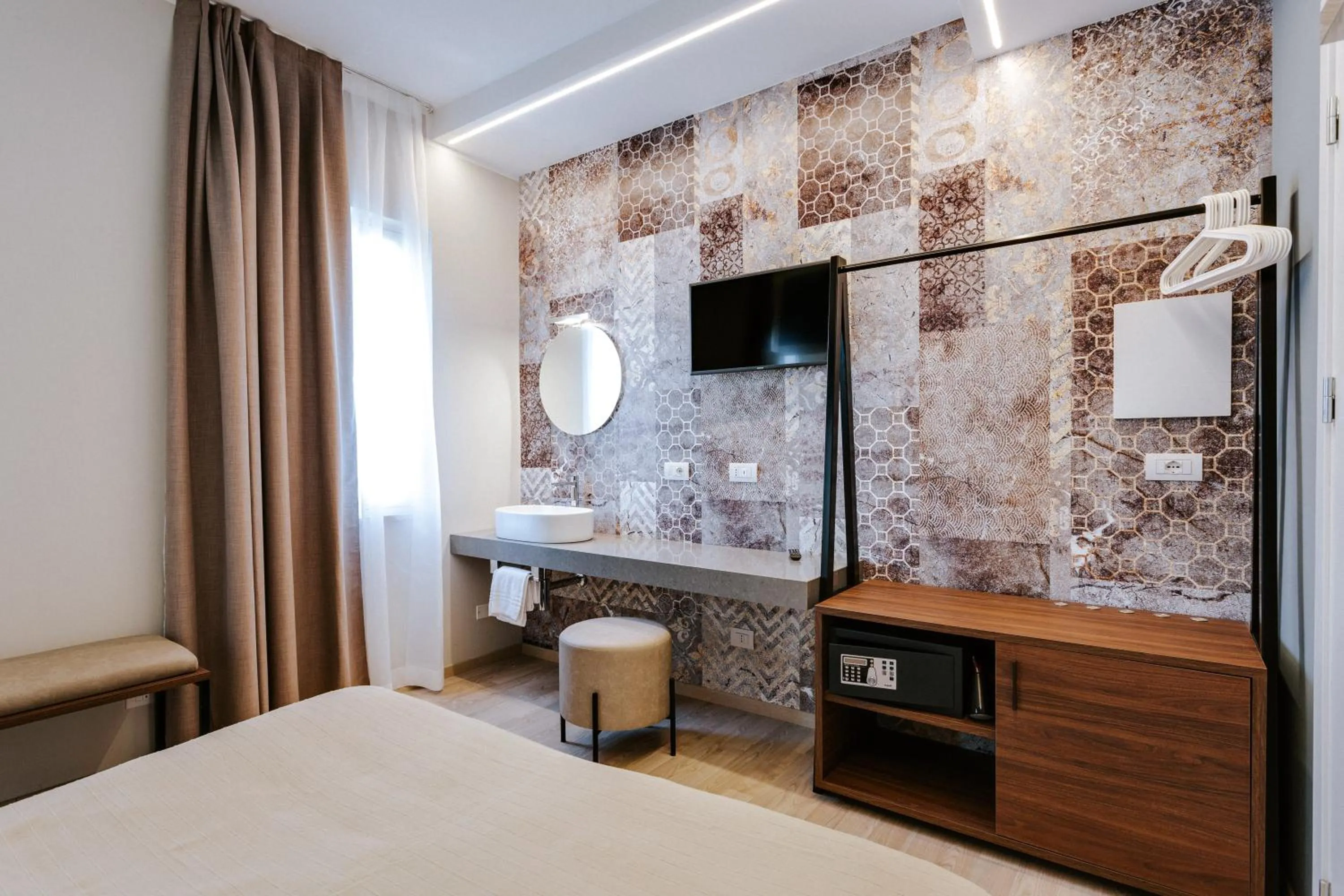 Bed in Hotel Villa Katy