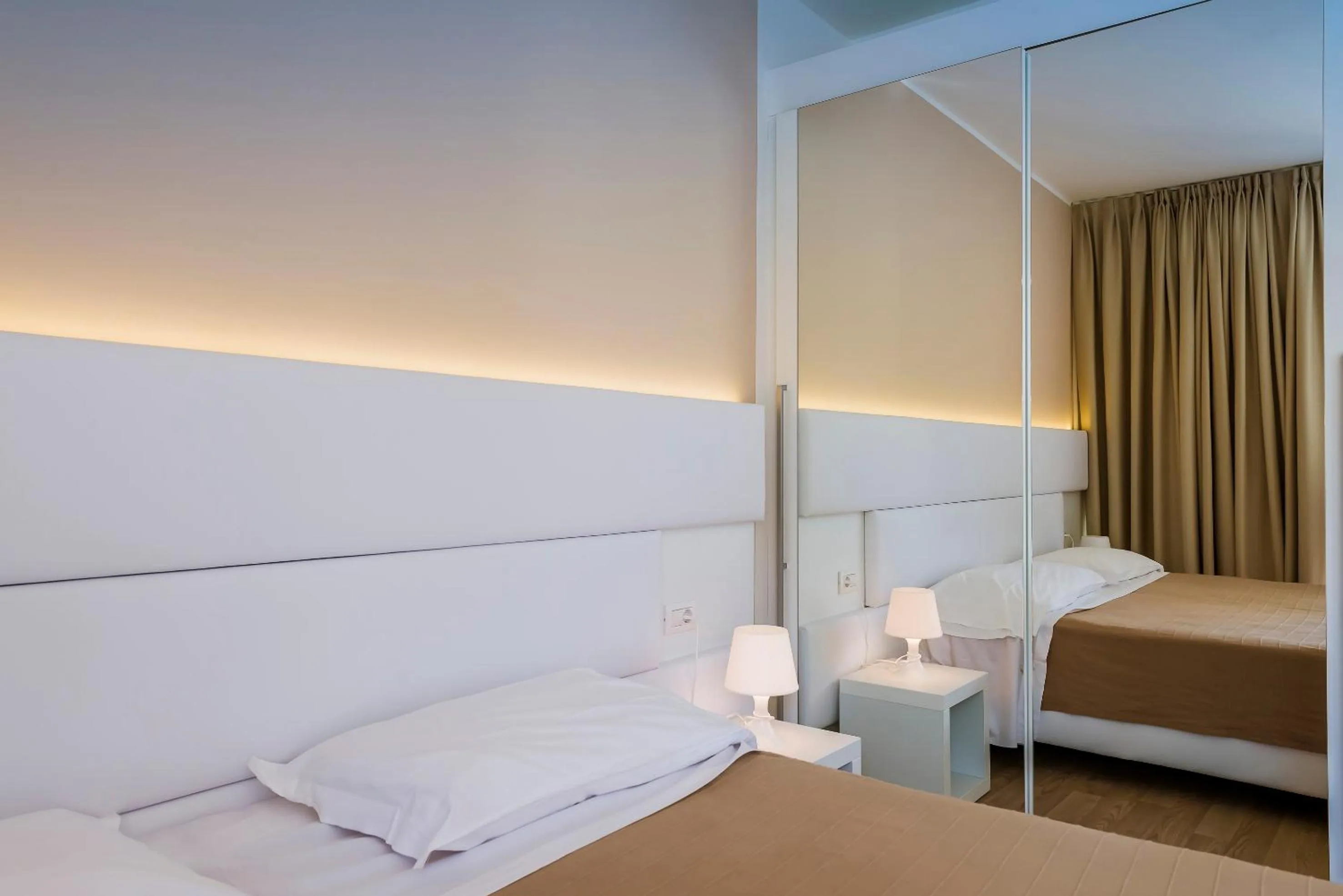 Bed in Hotel Villa Katy