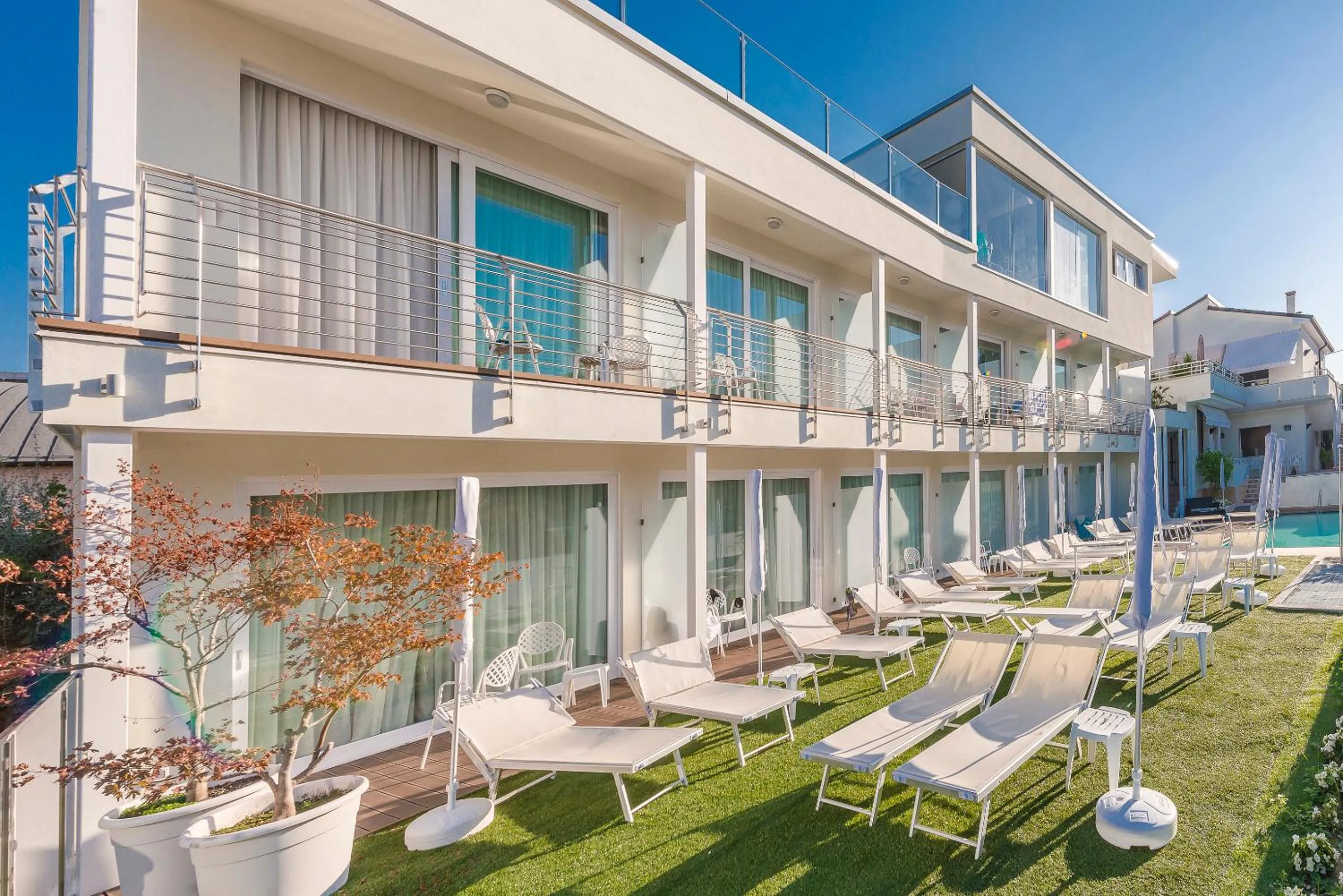 Garden in Hotel Villa Katy