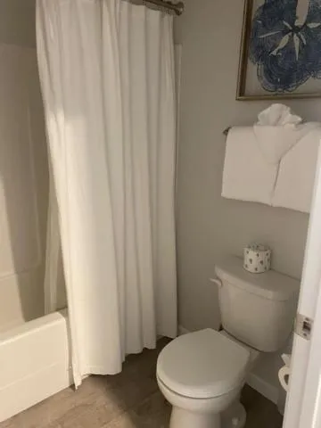 Toilet in Ocean Shores Resort