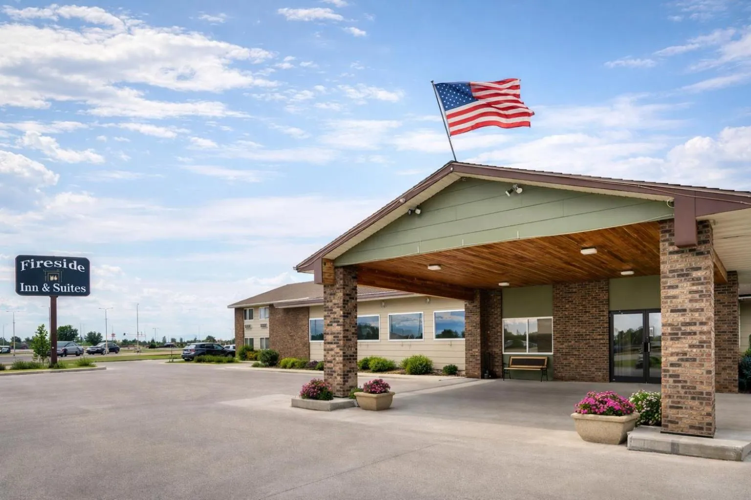 Facade/entrance in Fireside Inn and Suites