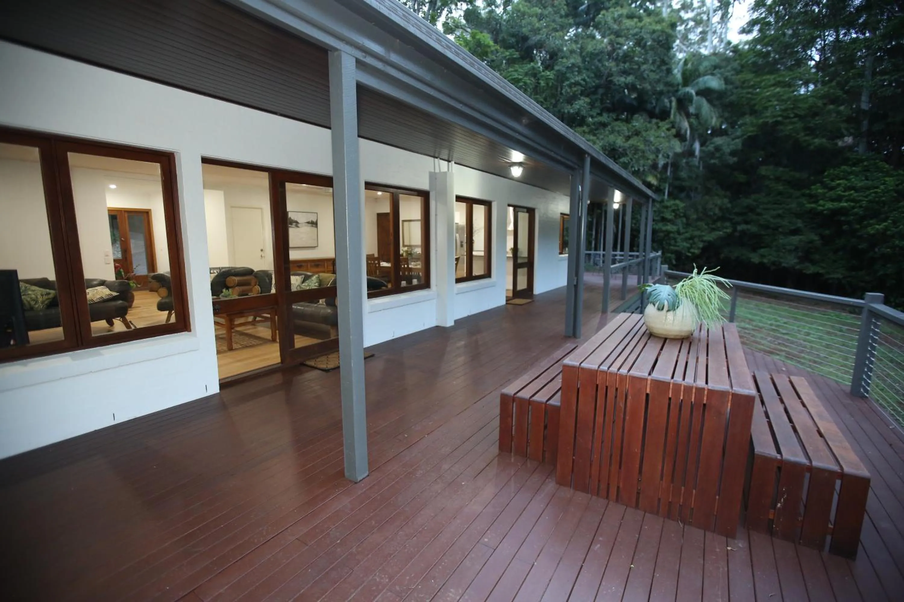 Balcony/Terrace in Pethers Rainforest Retreat