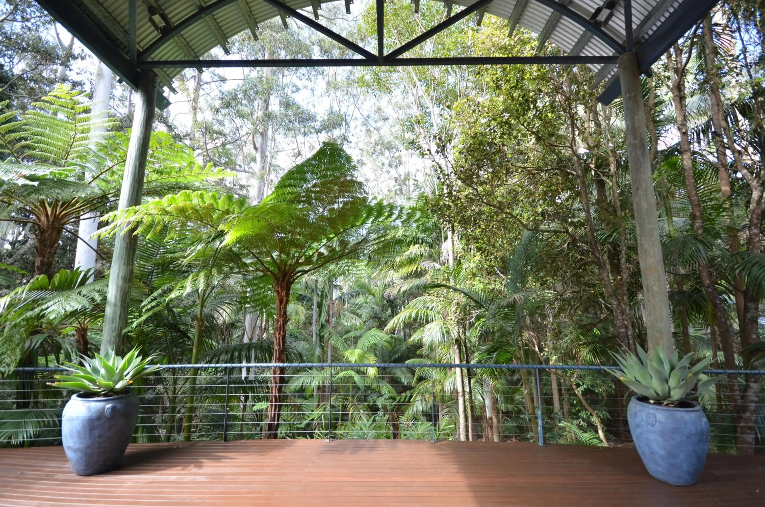Property building in Pethers Rainforest Retreat