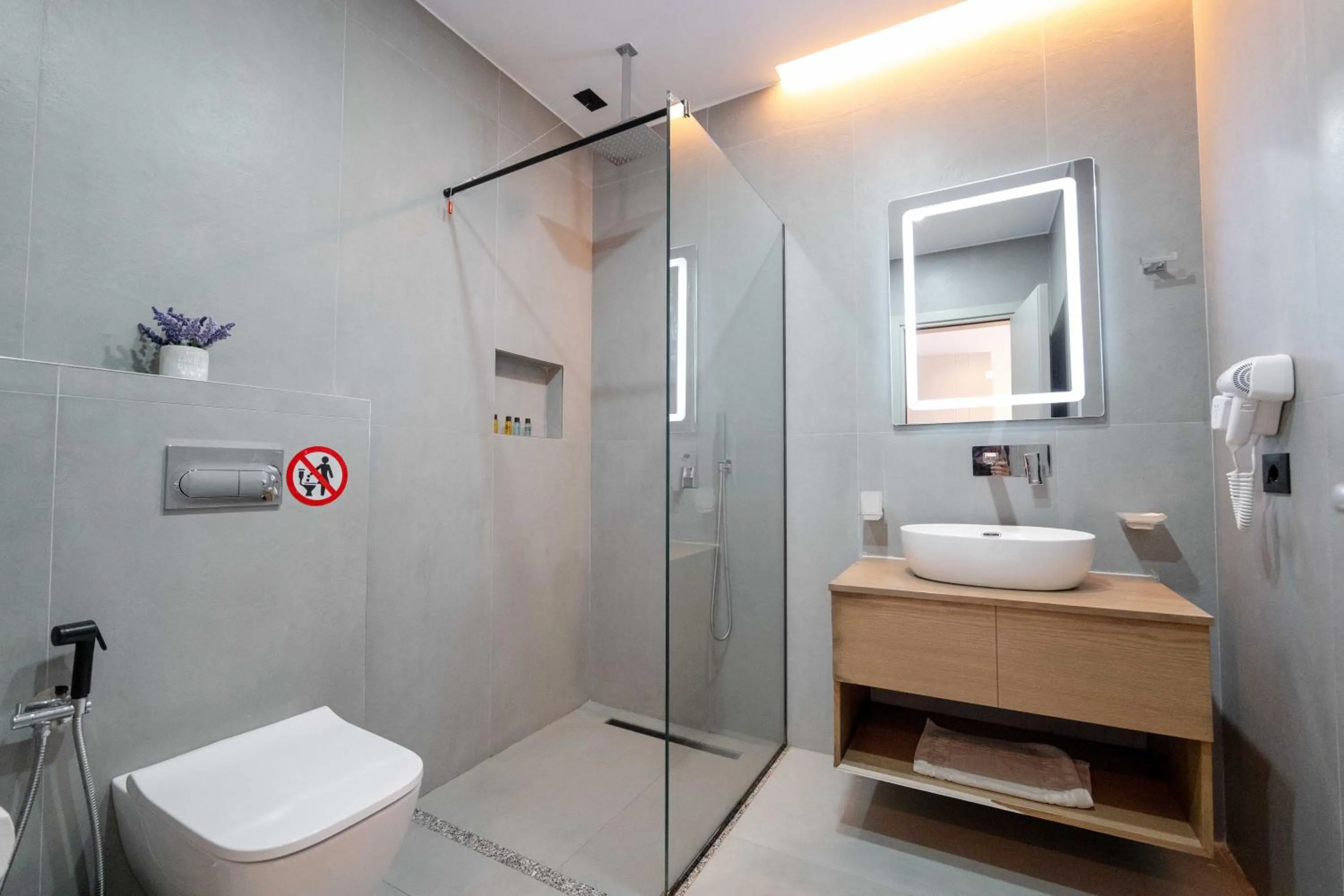 Bathroom in Hotel Boutique Onix