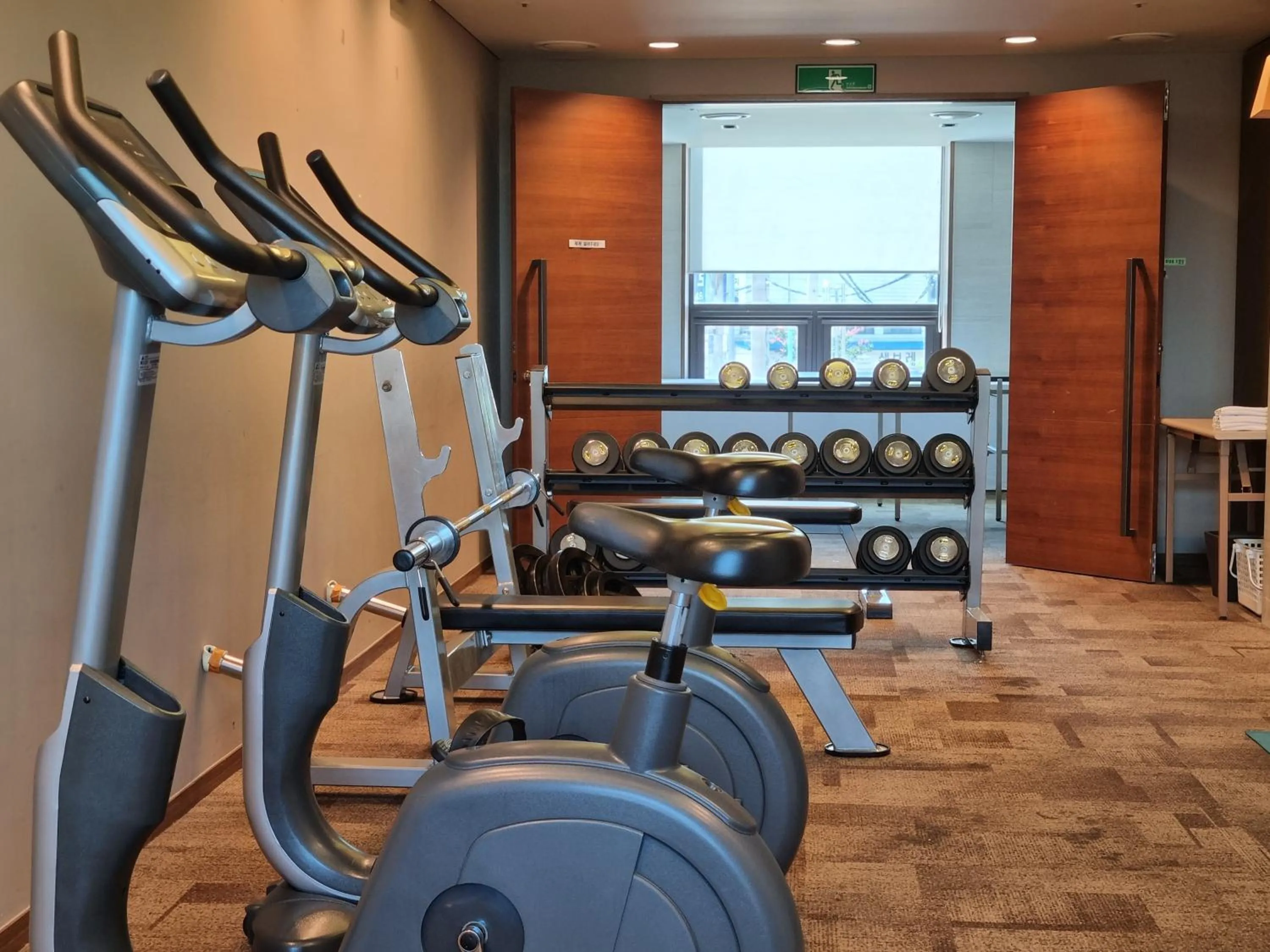 Fitness centre/facilities in Avonhotel Gunsan