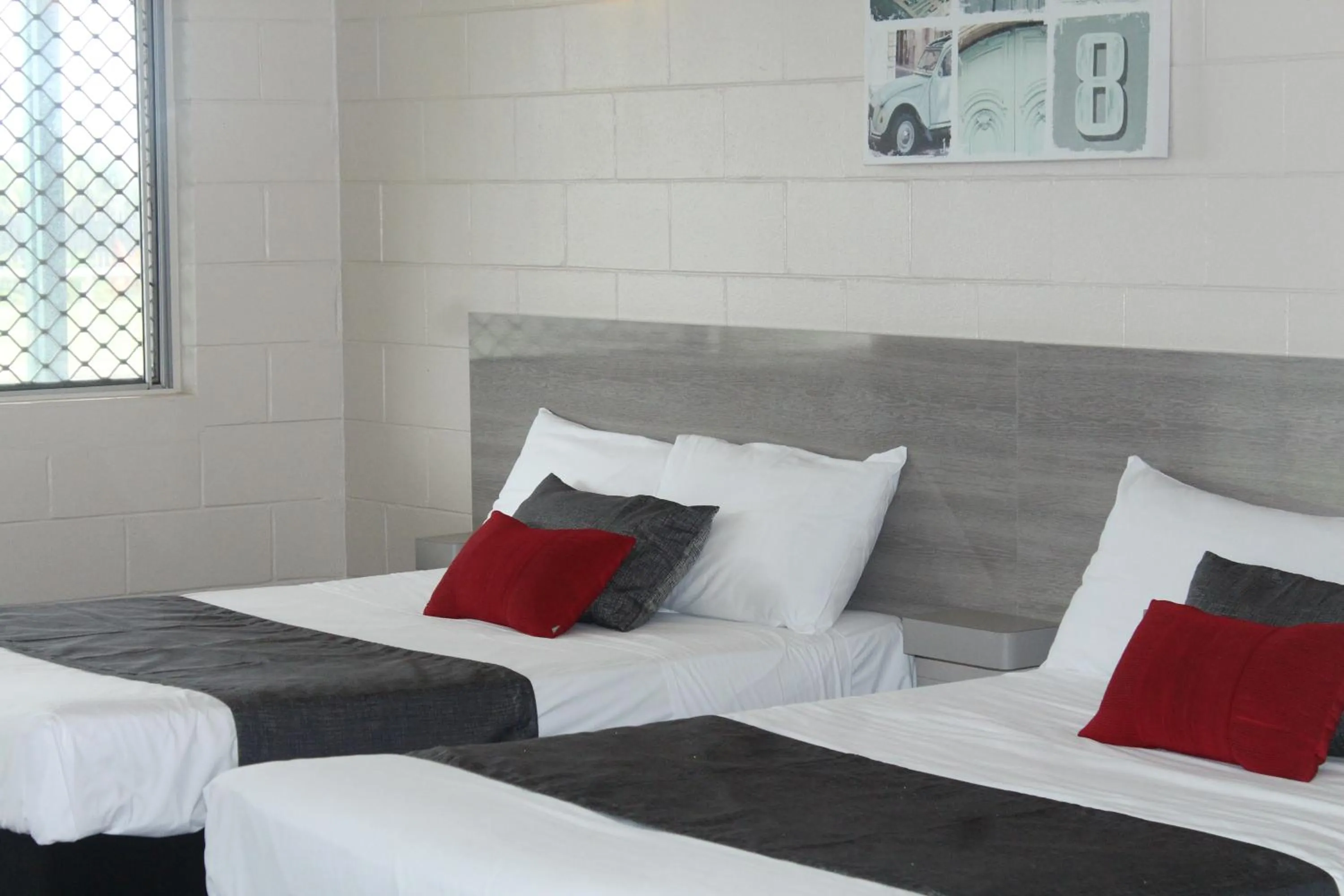 Bedroom in Sarina Beach Motel