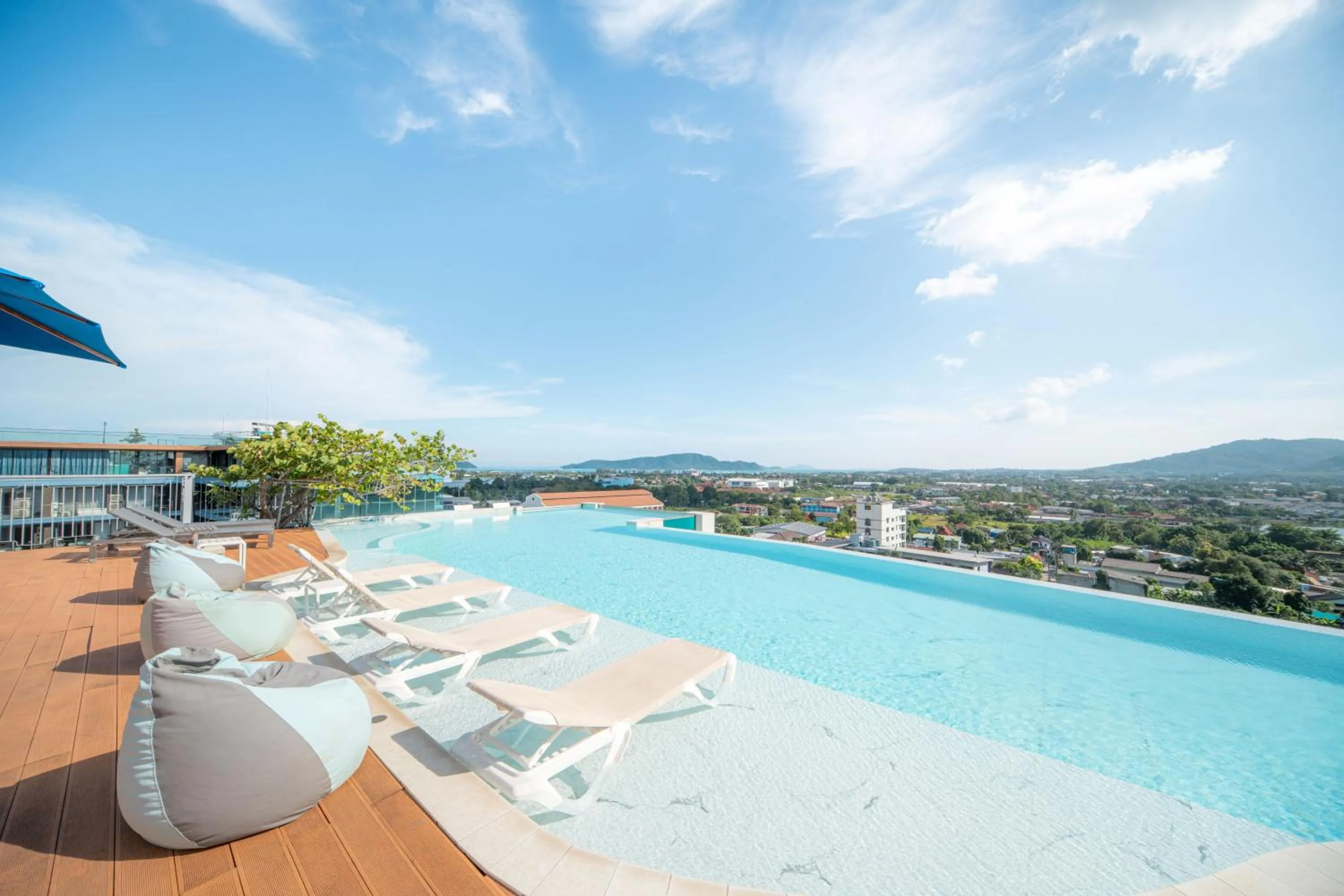 Swimming pool in The Blue Hotel