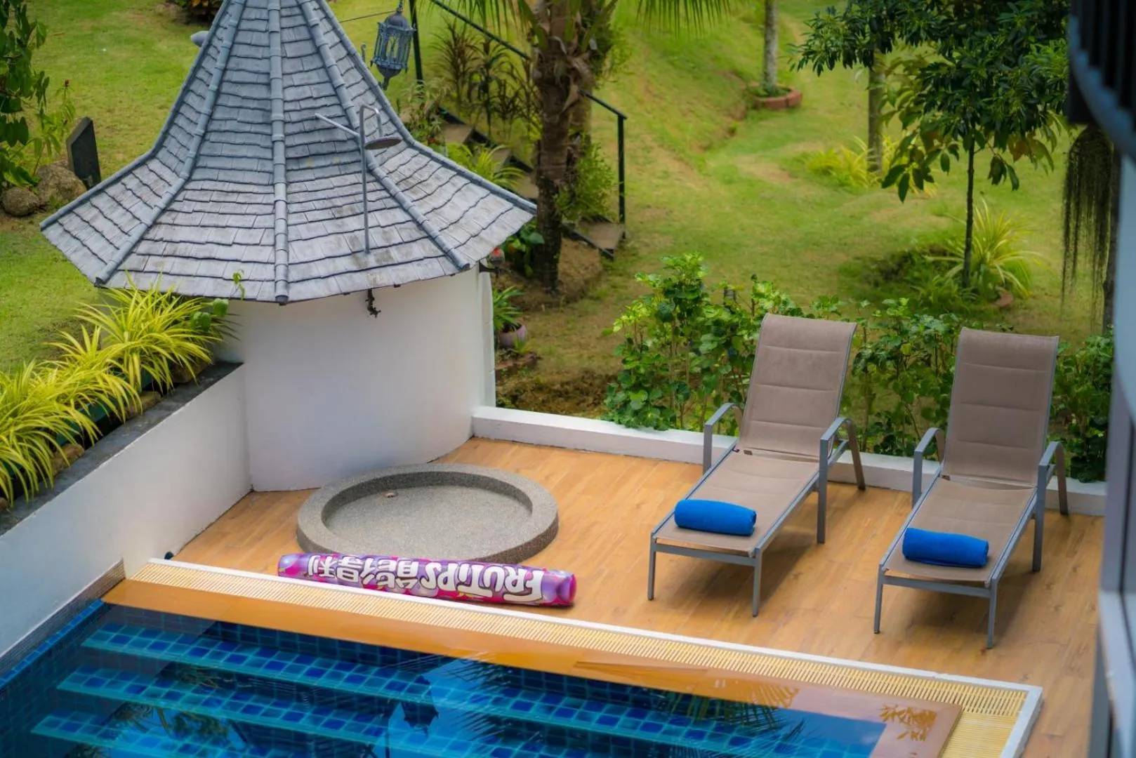 Open Air Bath in Chalong - 10 BR Private Pool Villa - Villa Nap Dau - Phuket