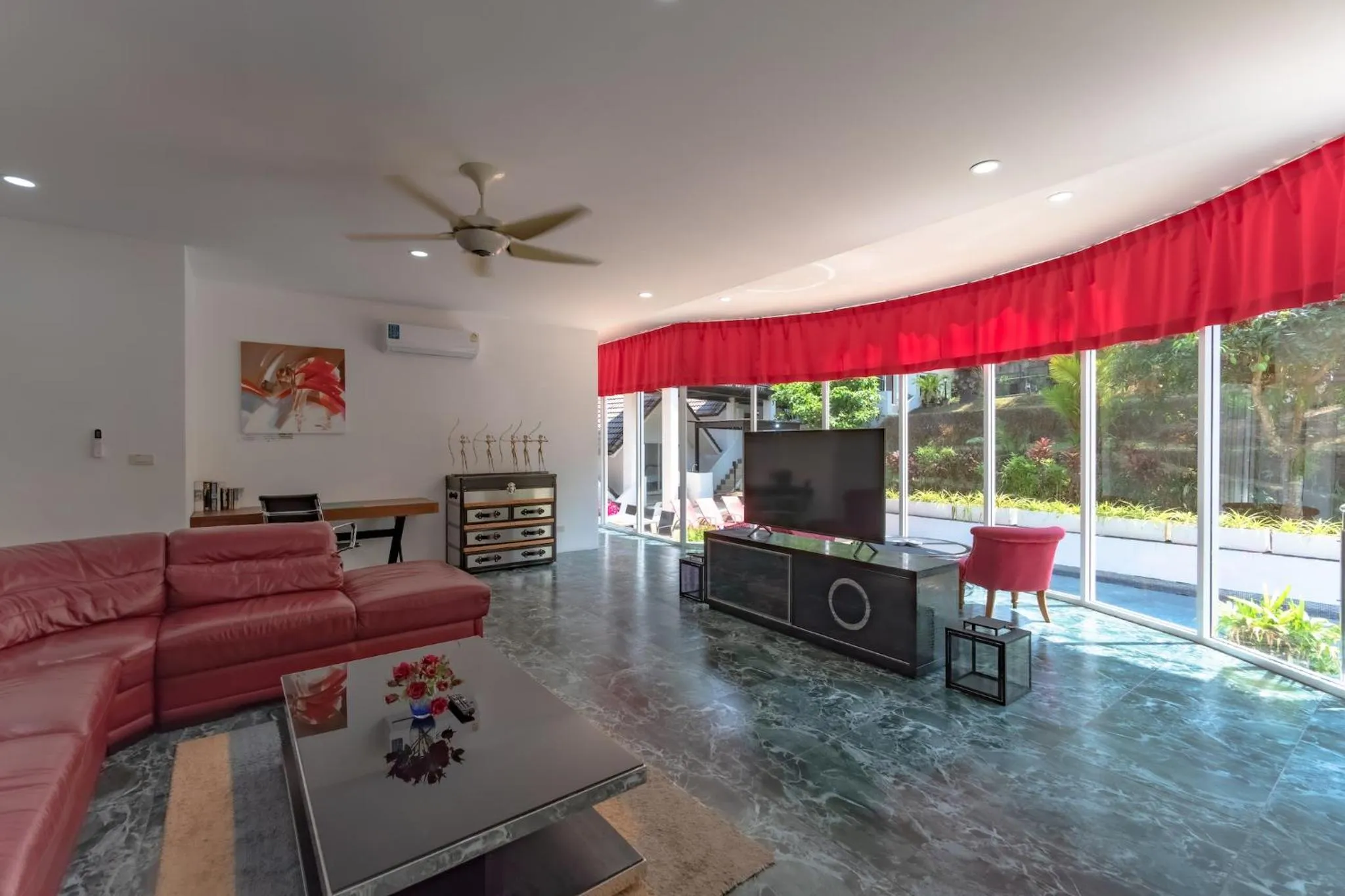 TV and multimedia in Chalong - 10 BR Private Pool Villa - Villa Nap Dau - Phuket