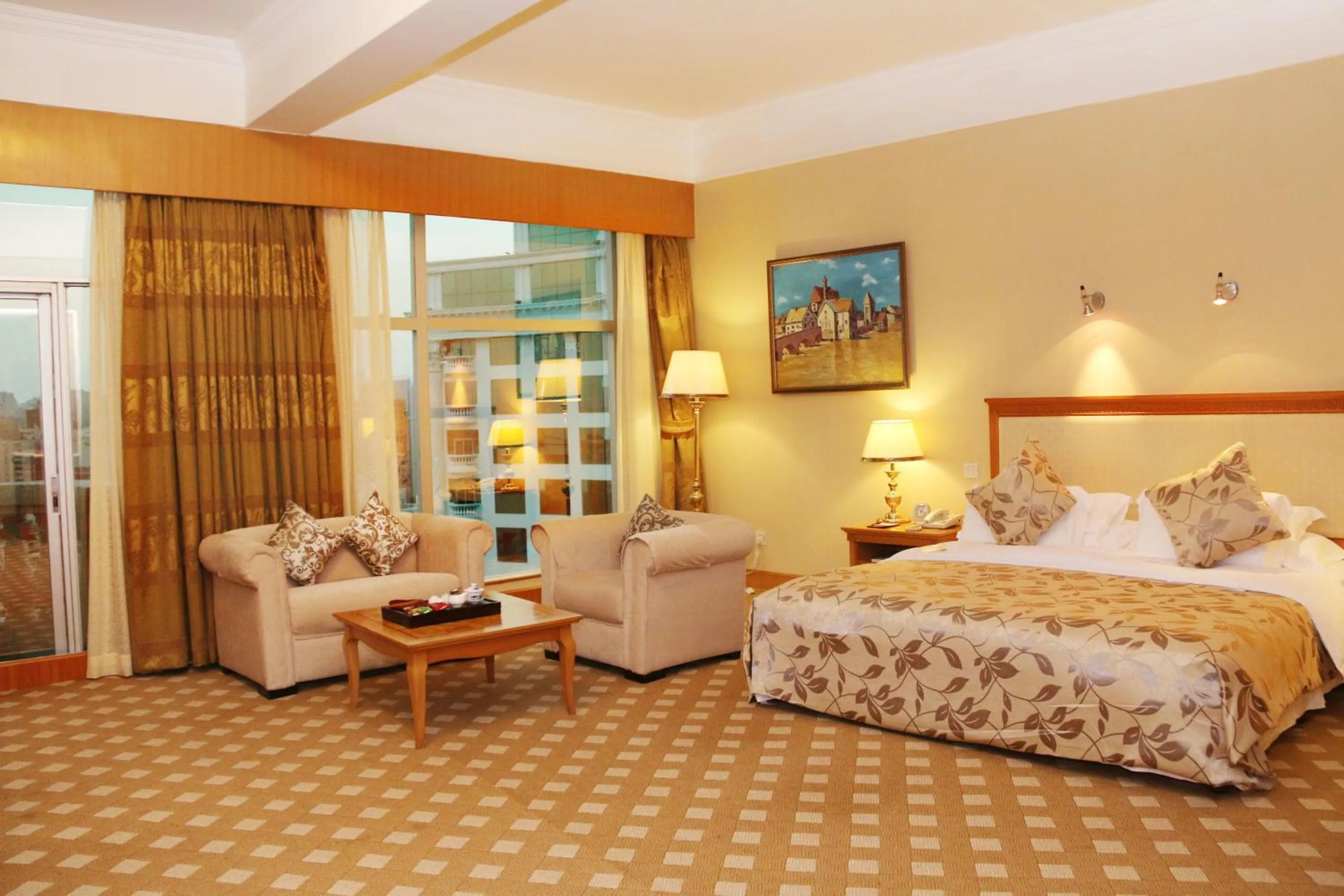 Photo of the whole room in Zhuhai Dehan Hotel