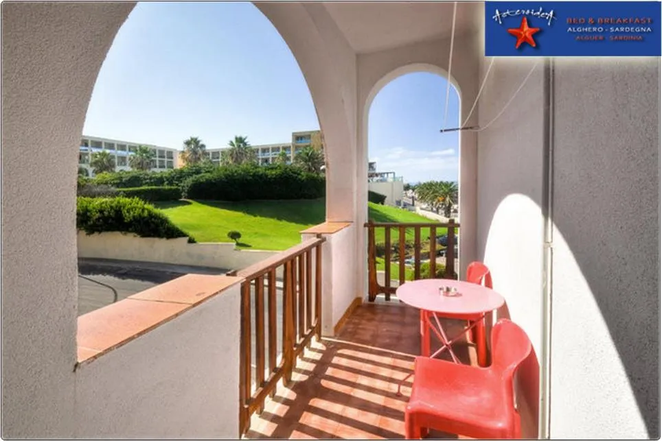 Balcony/Terrace in B&B Asteroidea