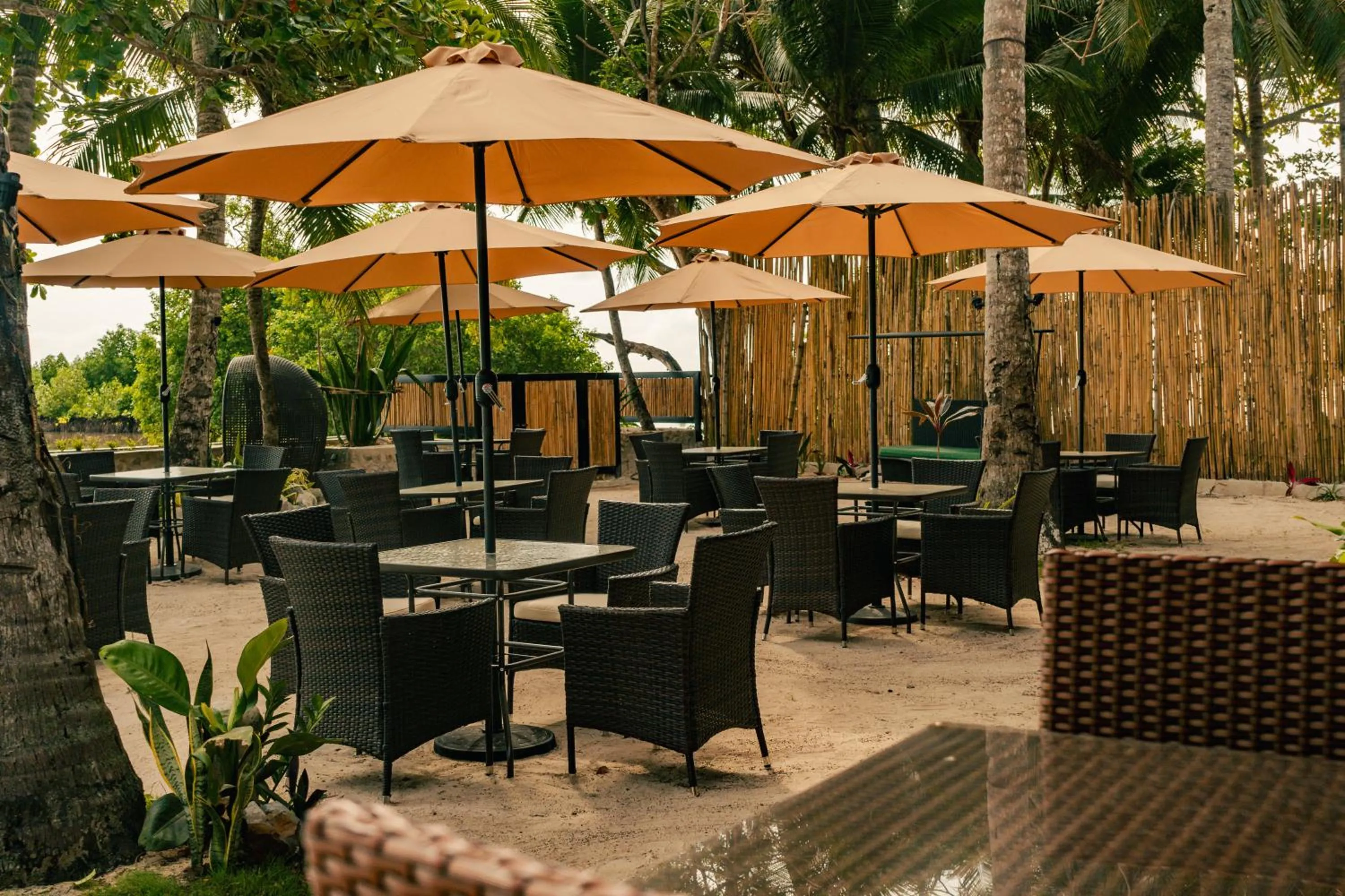 Patio in The Dome Hotel Puerto Princesa City