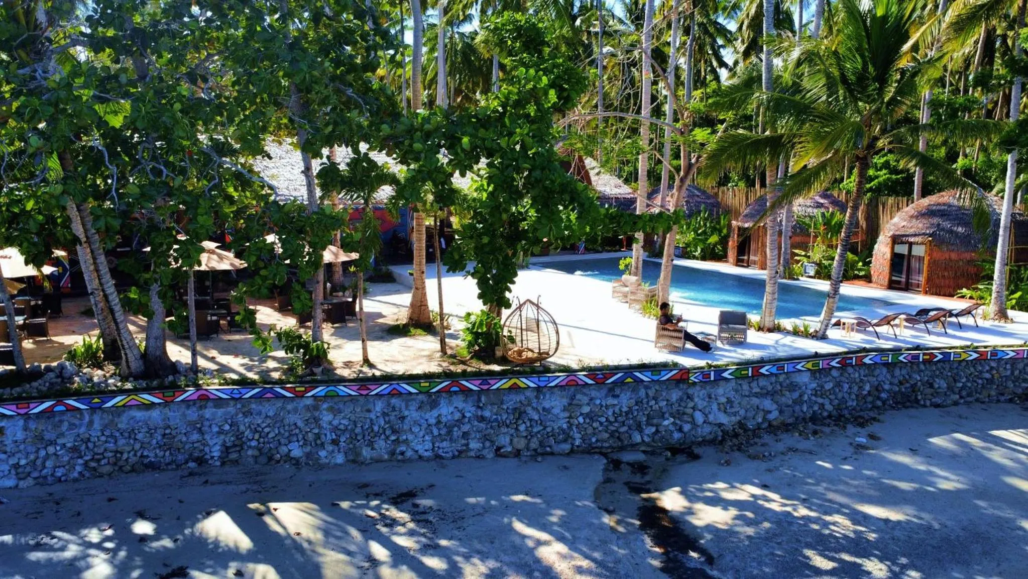 Swimming pool in The Dome Hotel Puerto Princesa City