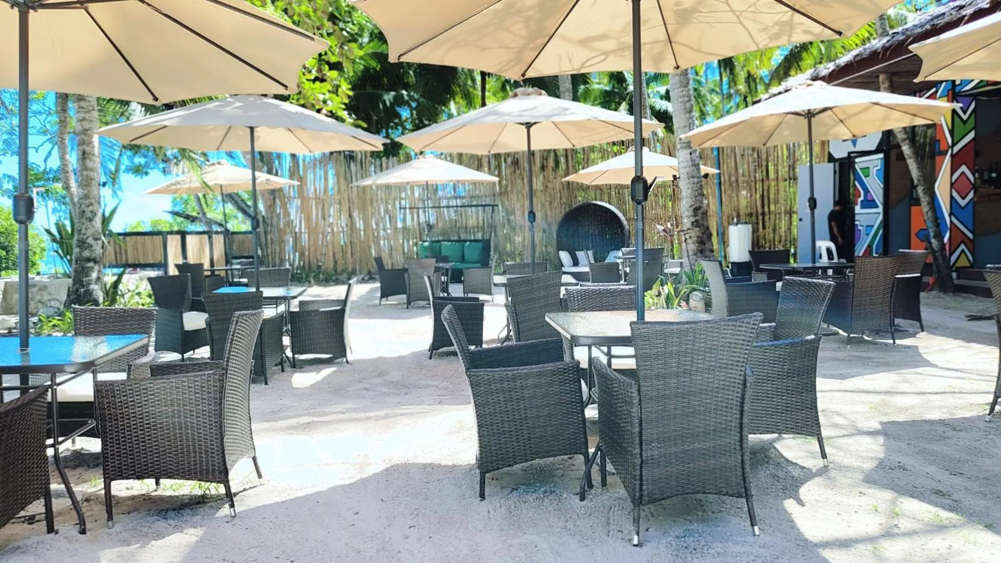 Patio in The Dome Hotel Puerto Princesa City