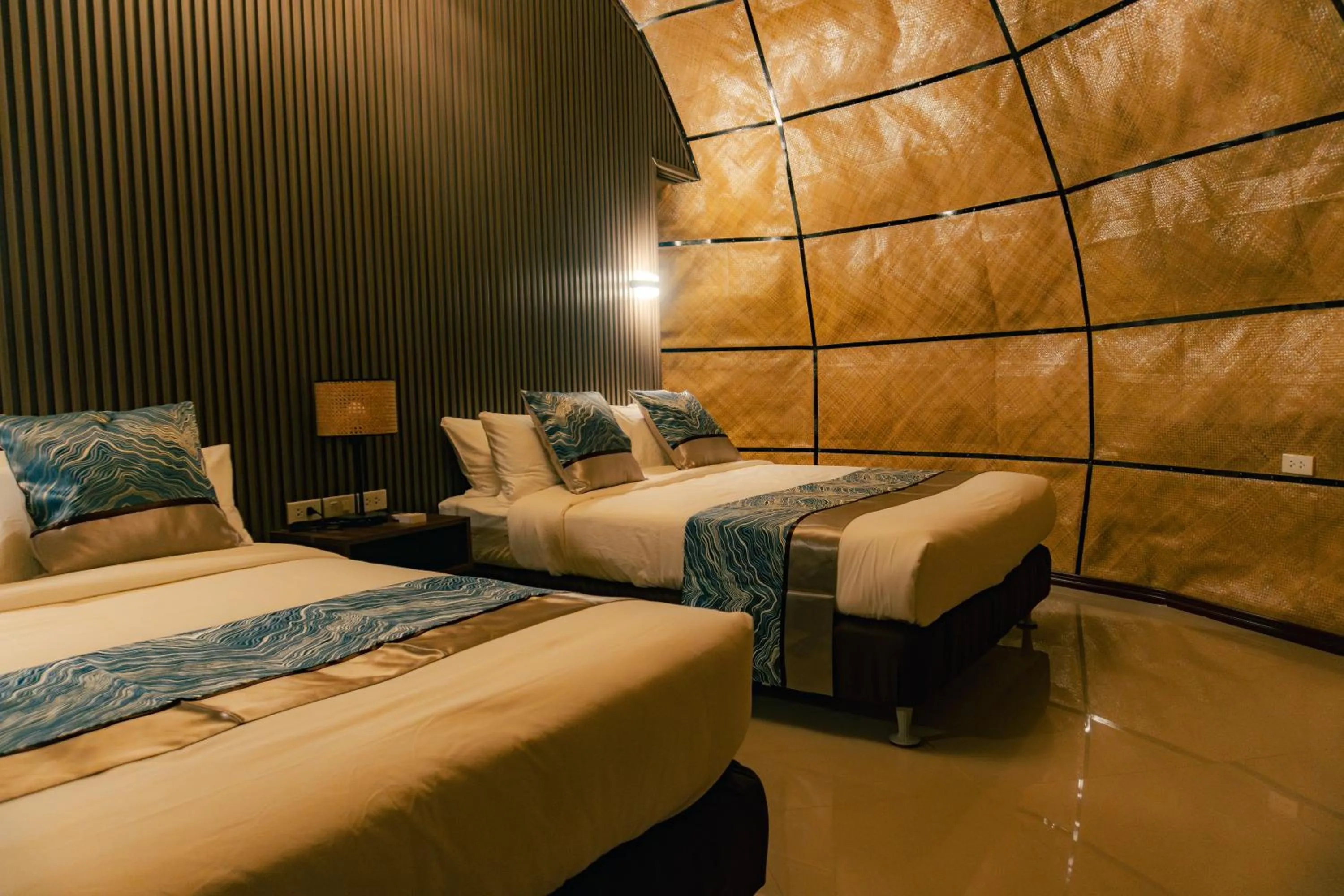 Bed in The Dome Hotel Puerto Princesa City