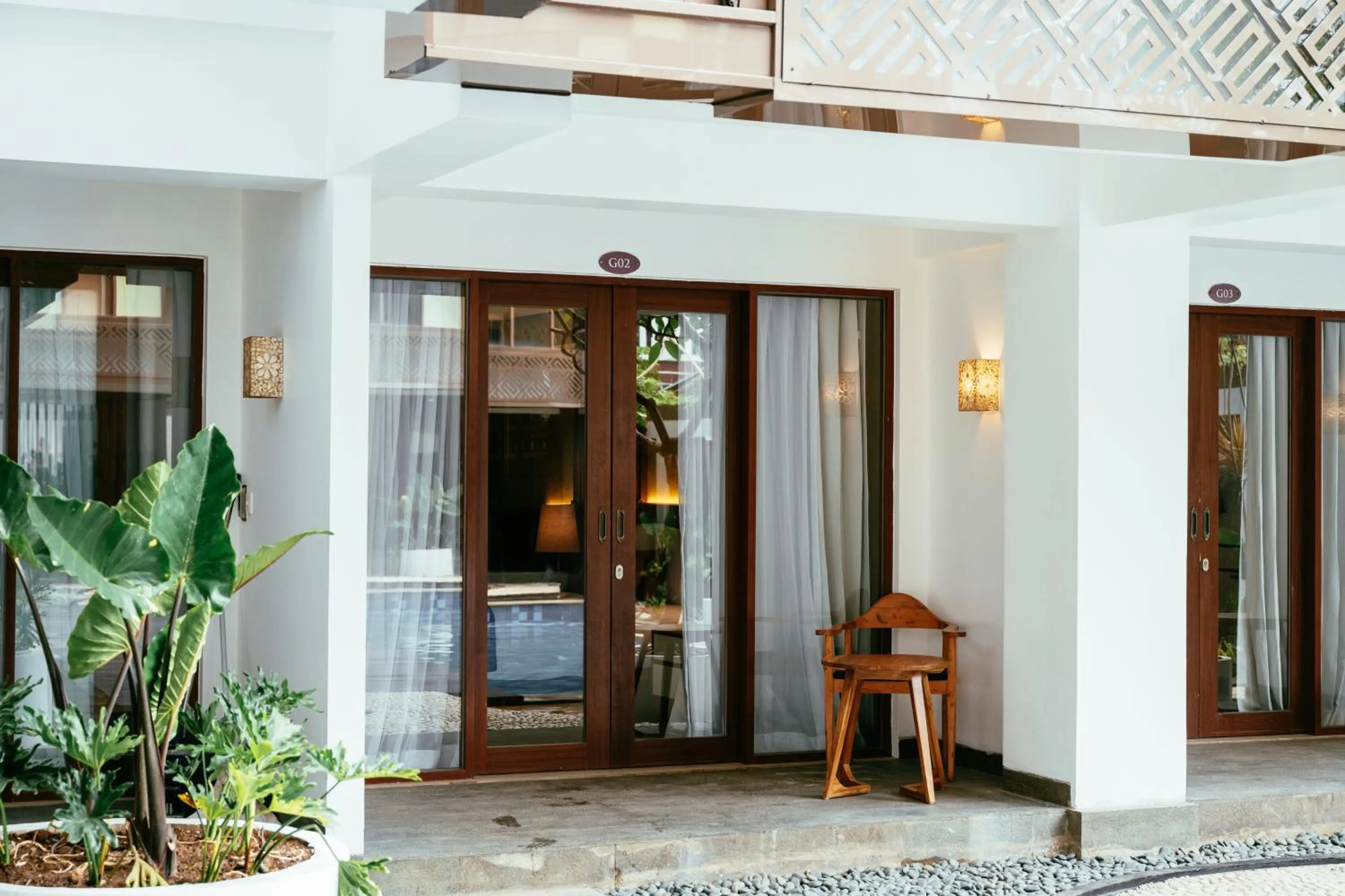 Balcony/Terrace in Nadi Hotel Legian