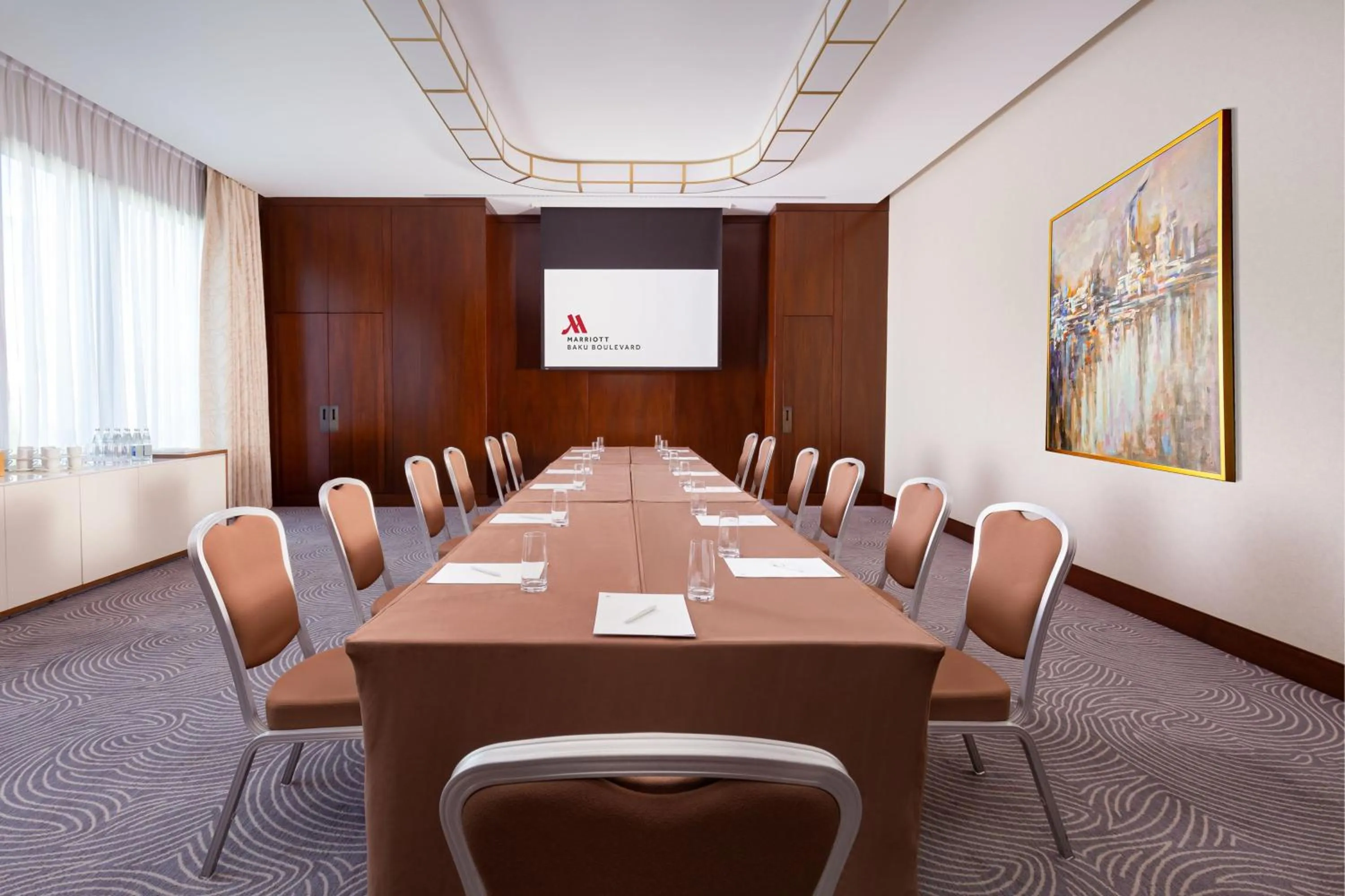 Meeting/conference room in Baku Marriott Hotel Boulevard