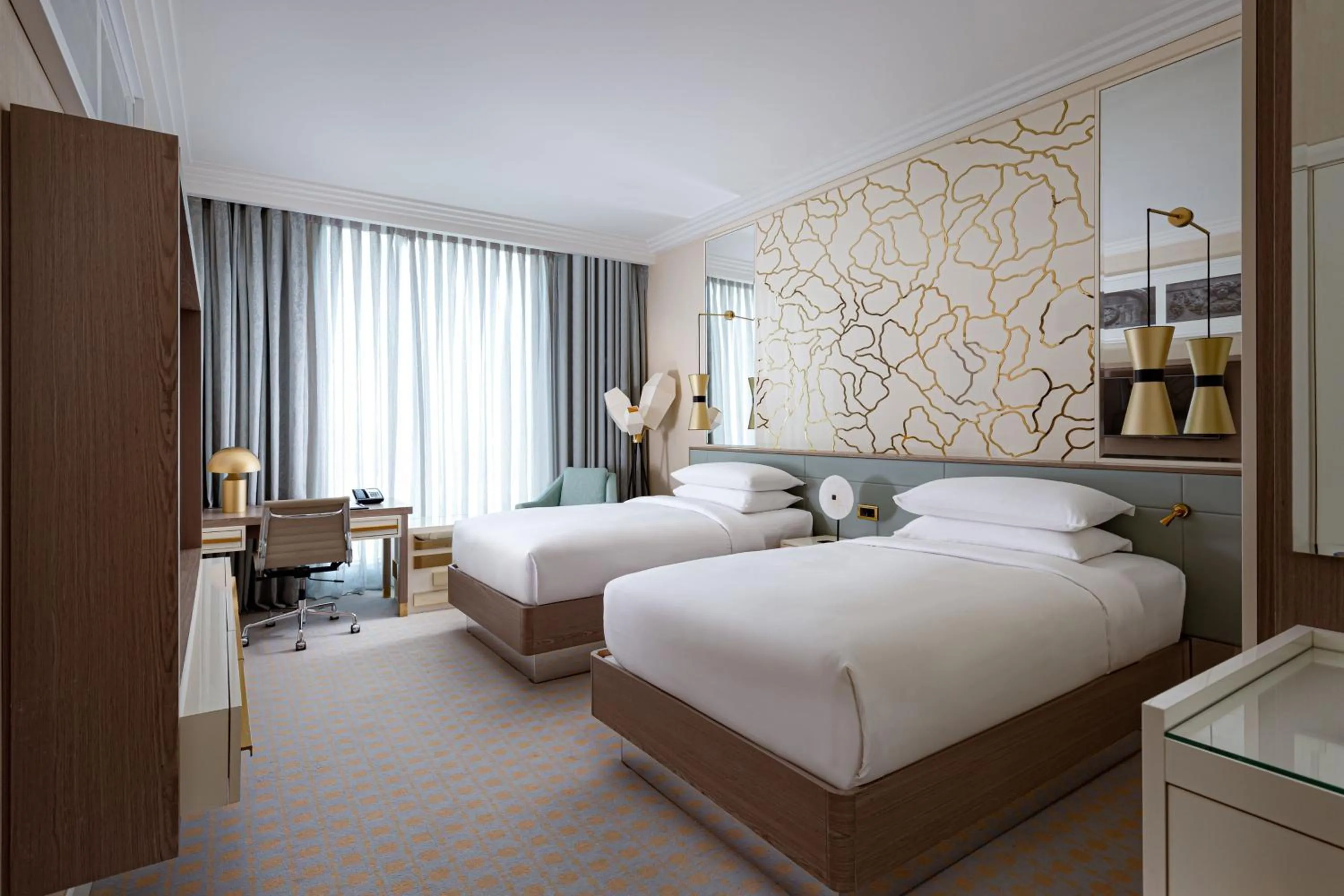 Photo of the whole room, Bed in Baku Marriott Hotel Boulevard