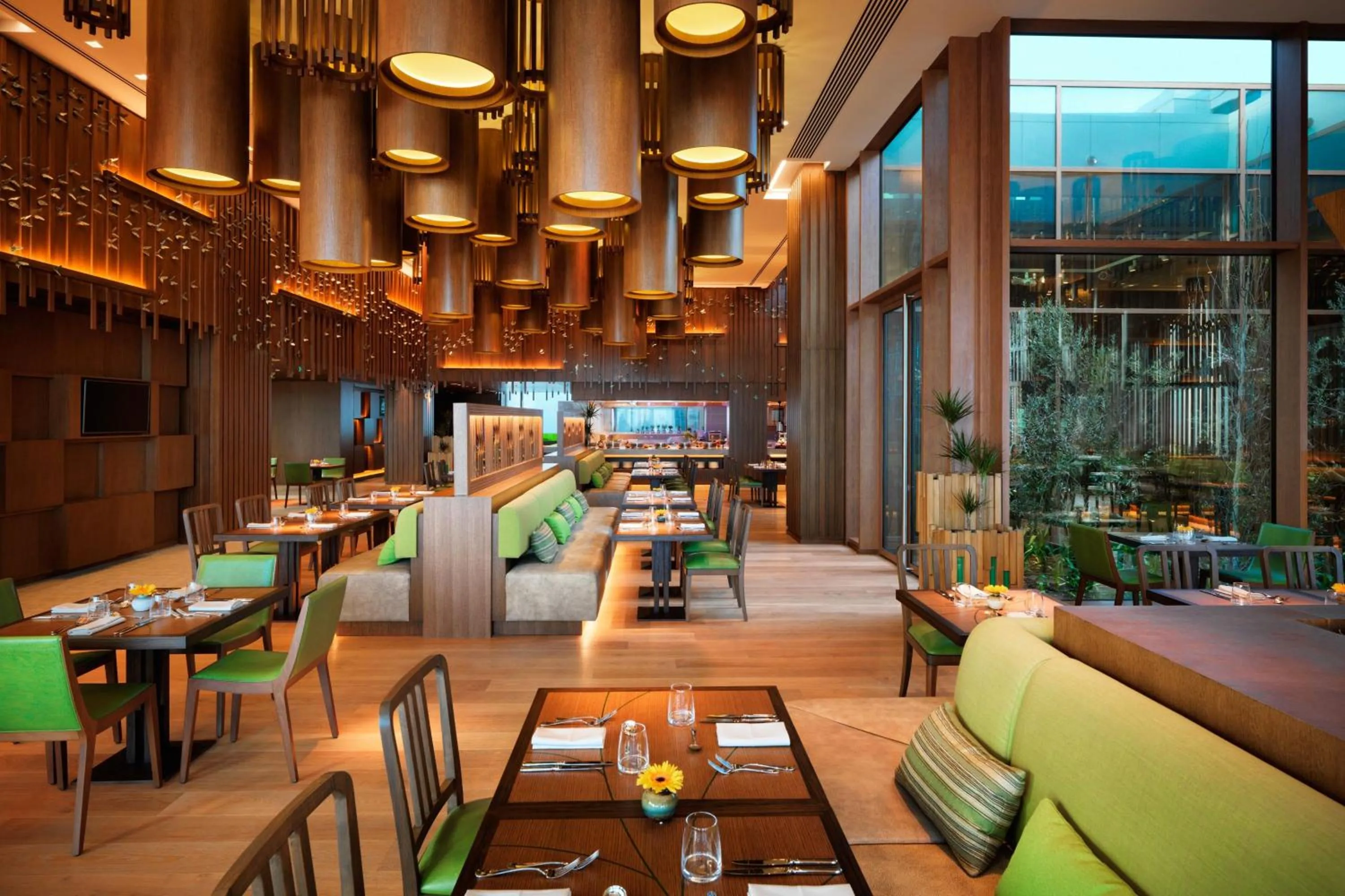 Kitchen or kitchenette in Baku Marriott Hotel Boulevard