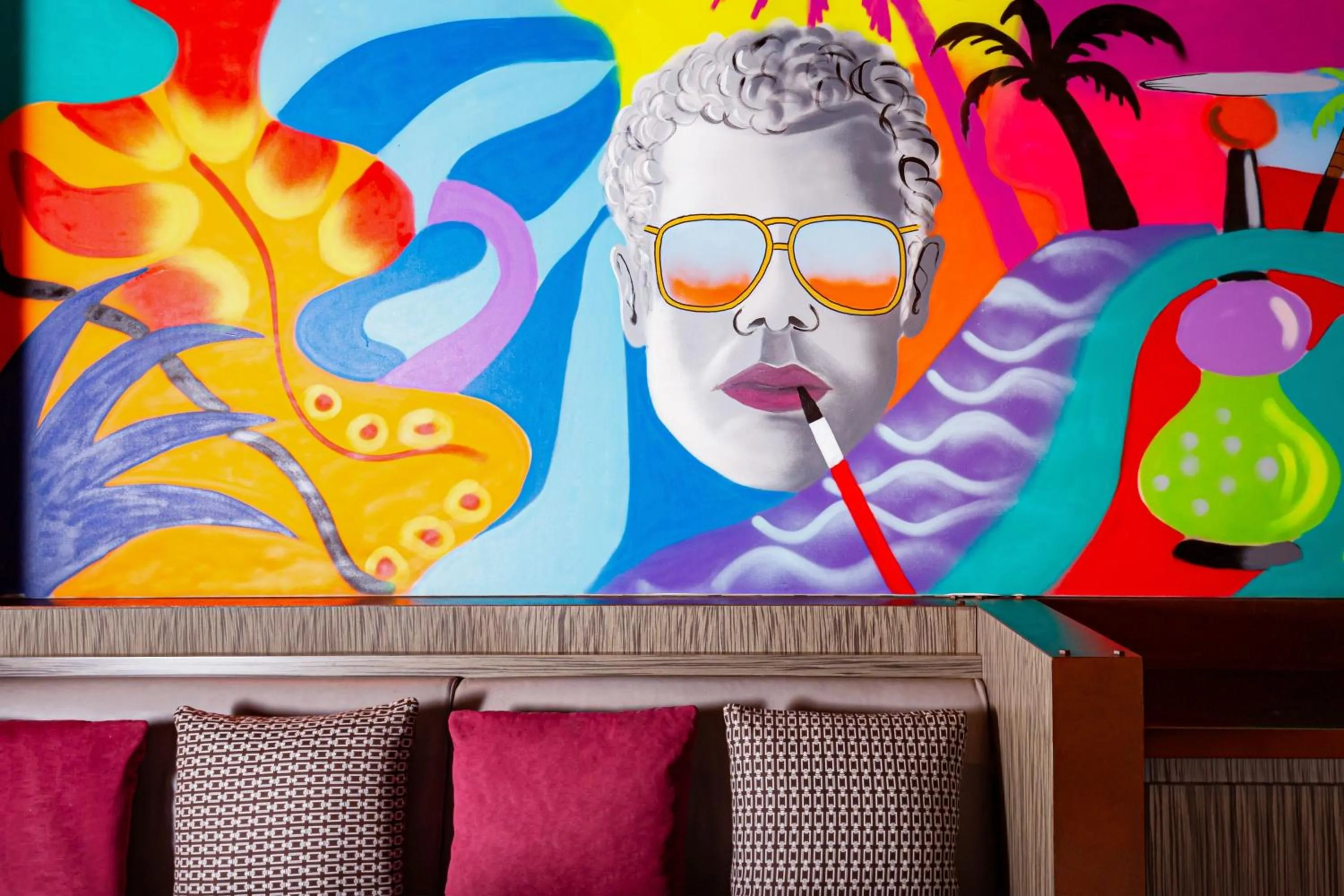 Lounge or bar in Baku Marriott Hotel Boulevard