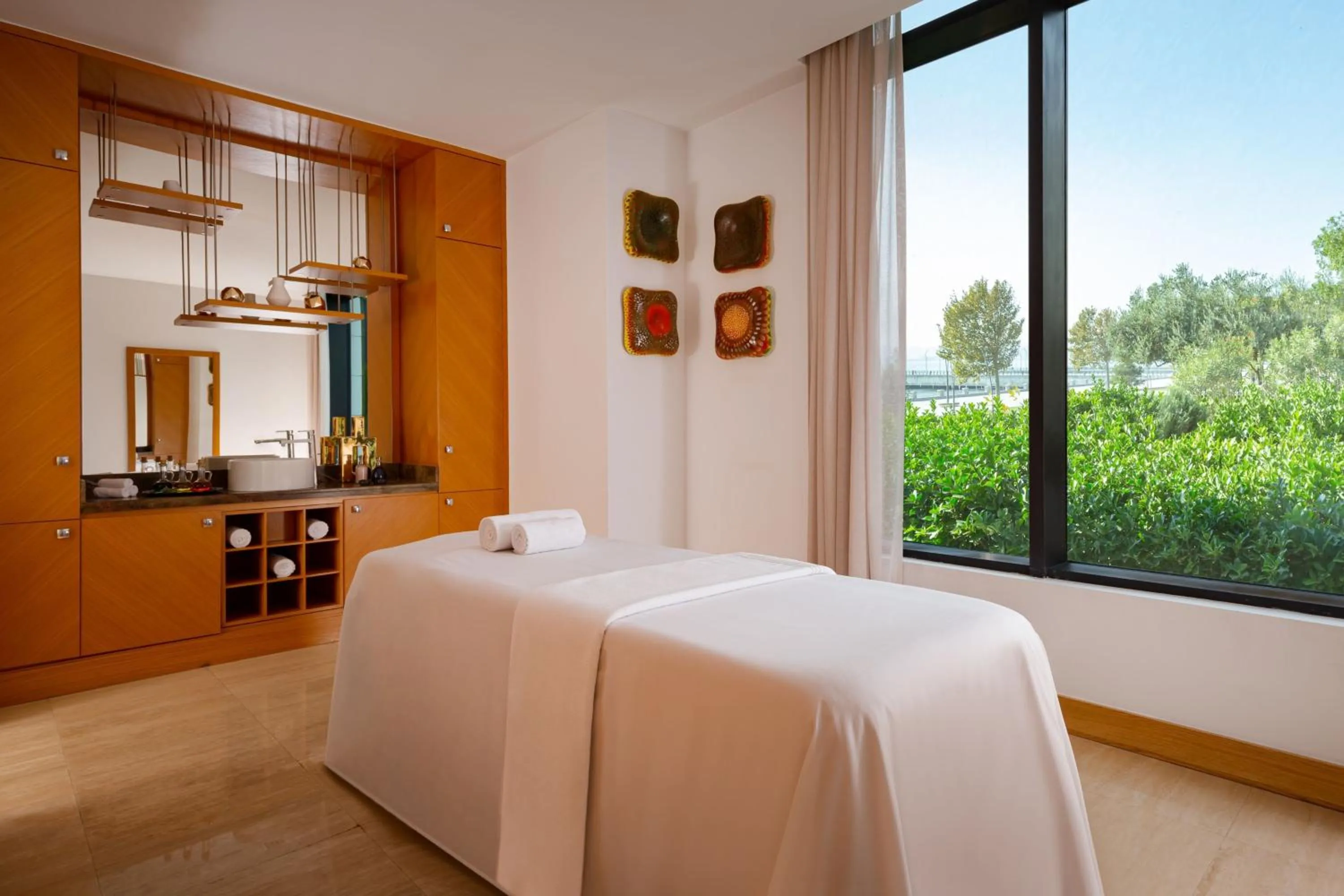 Spa and wellness centre/facilities, Bed in Baku Marriott Hotel Boulevard