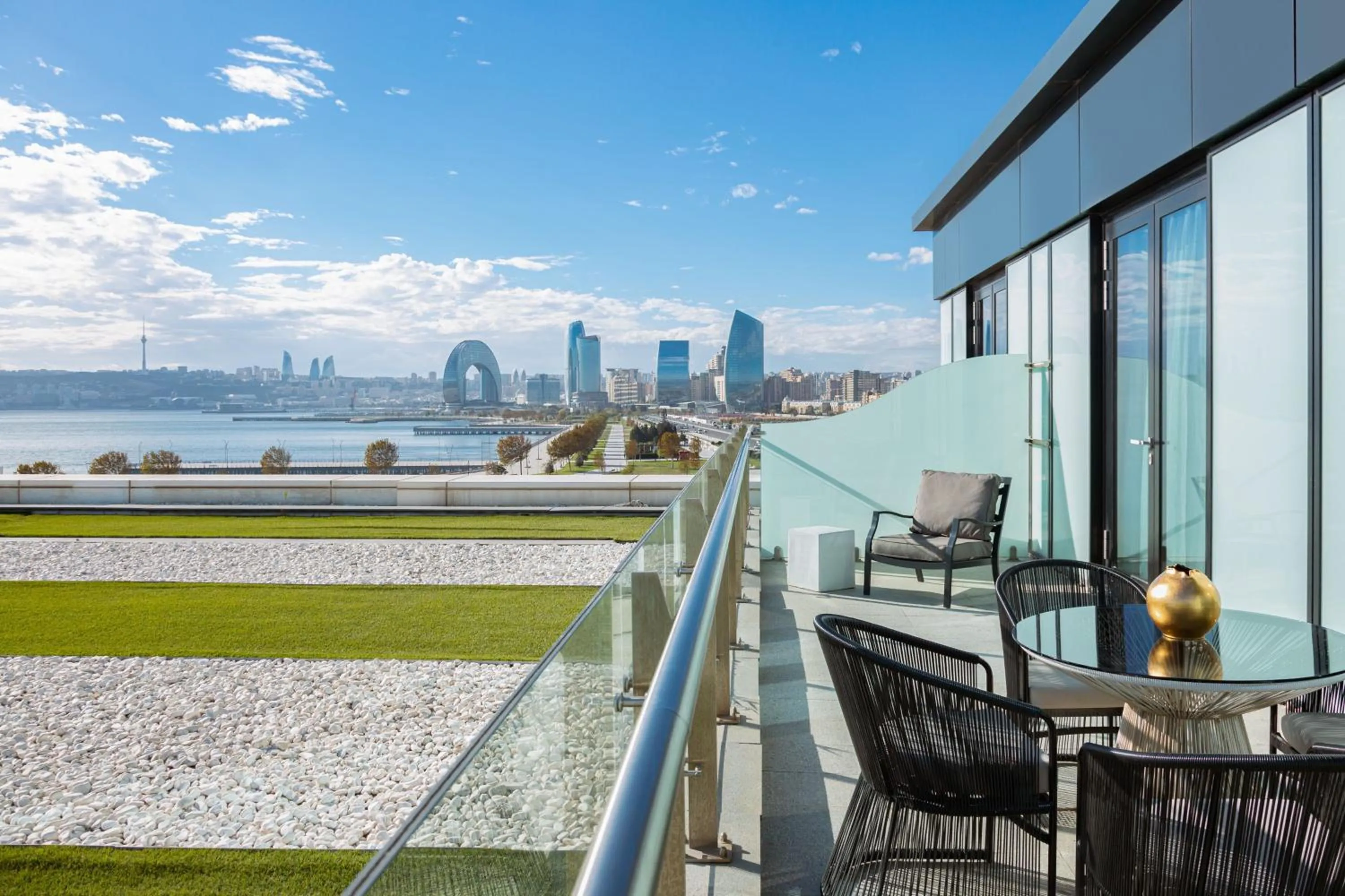 Bedroom in Baku Marriott Hotel Boulevard