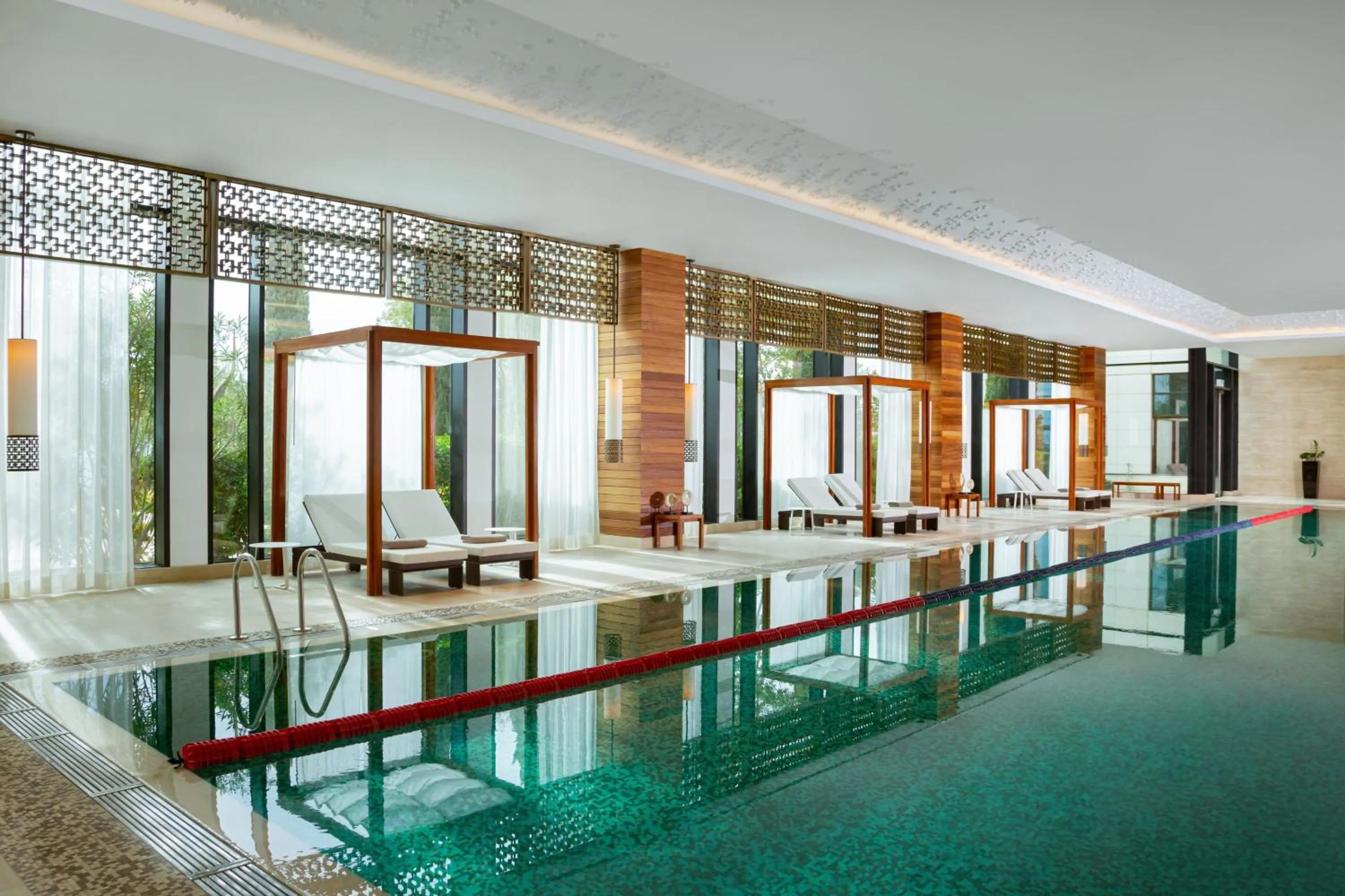 Swimming pool in Baku Marriott Hotel Boulevard