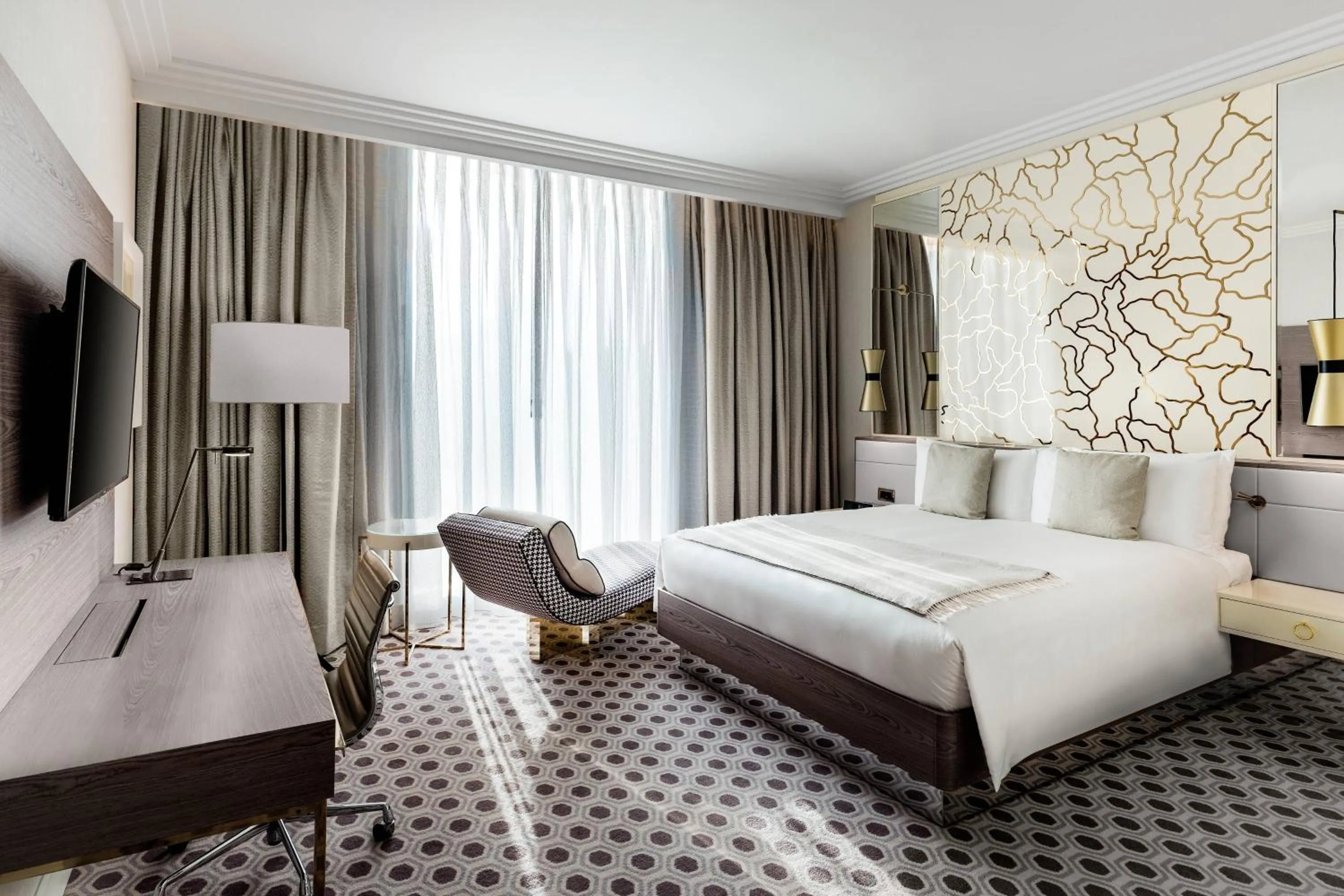 Photo of the whole room, Bed in Baku Marriott Hotel Boulevard