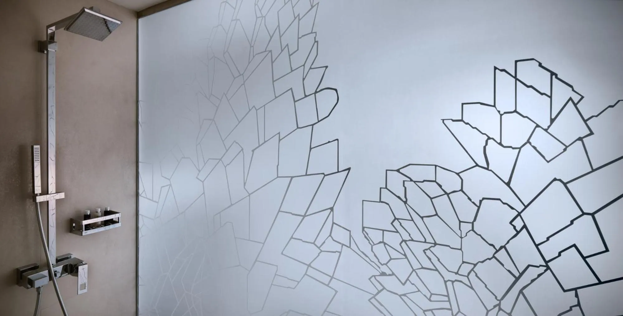 Shower in Sheraton Baku Intourist