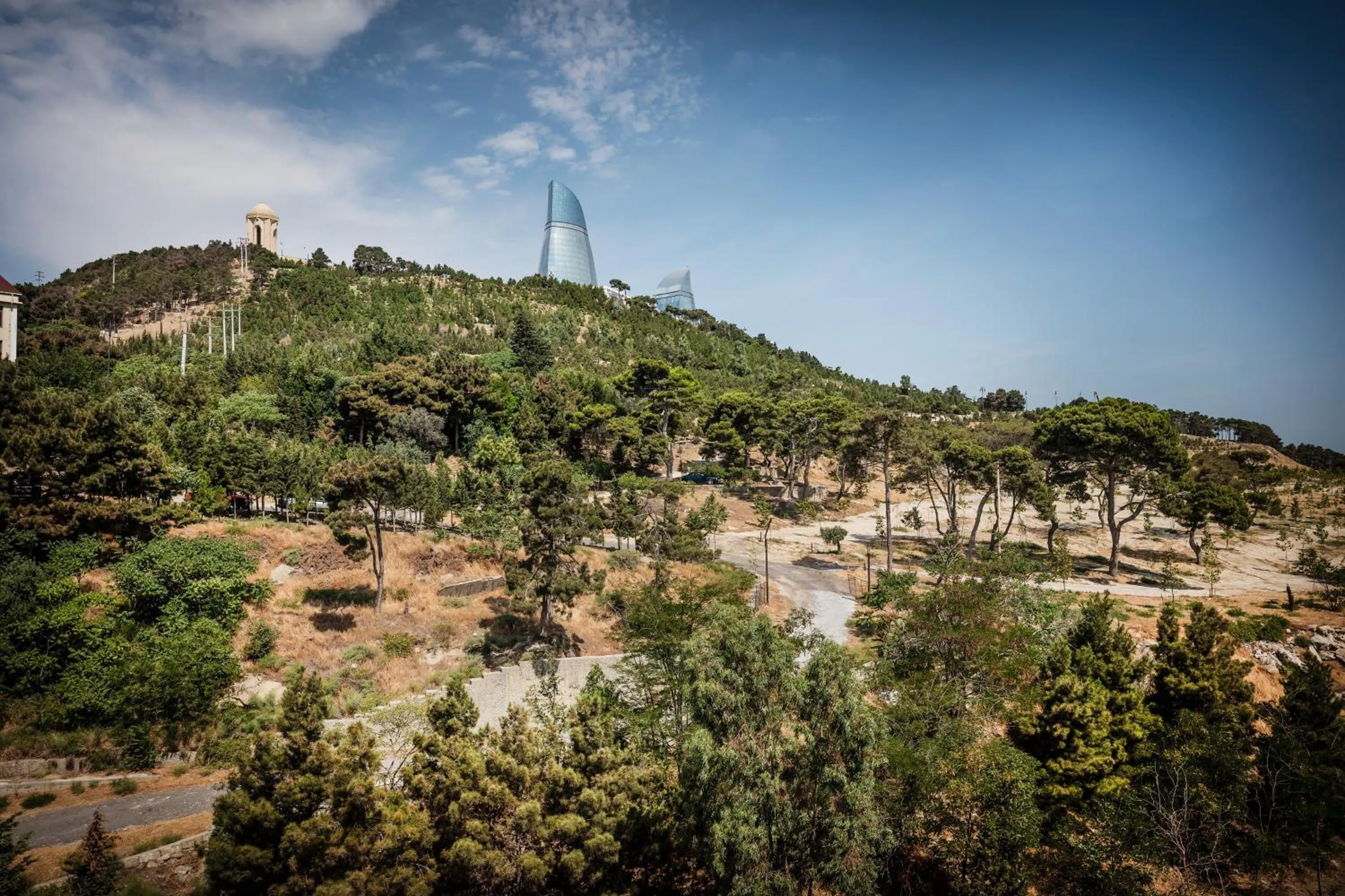 Garden view in Sheraton Baku Intourist