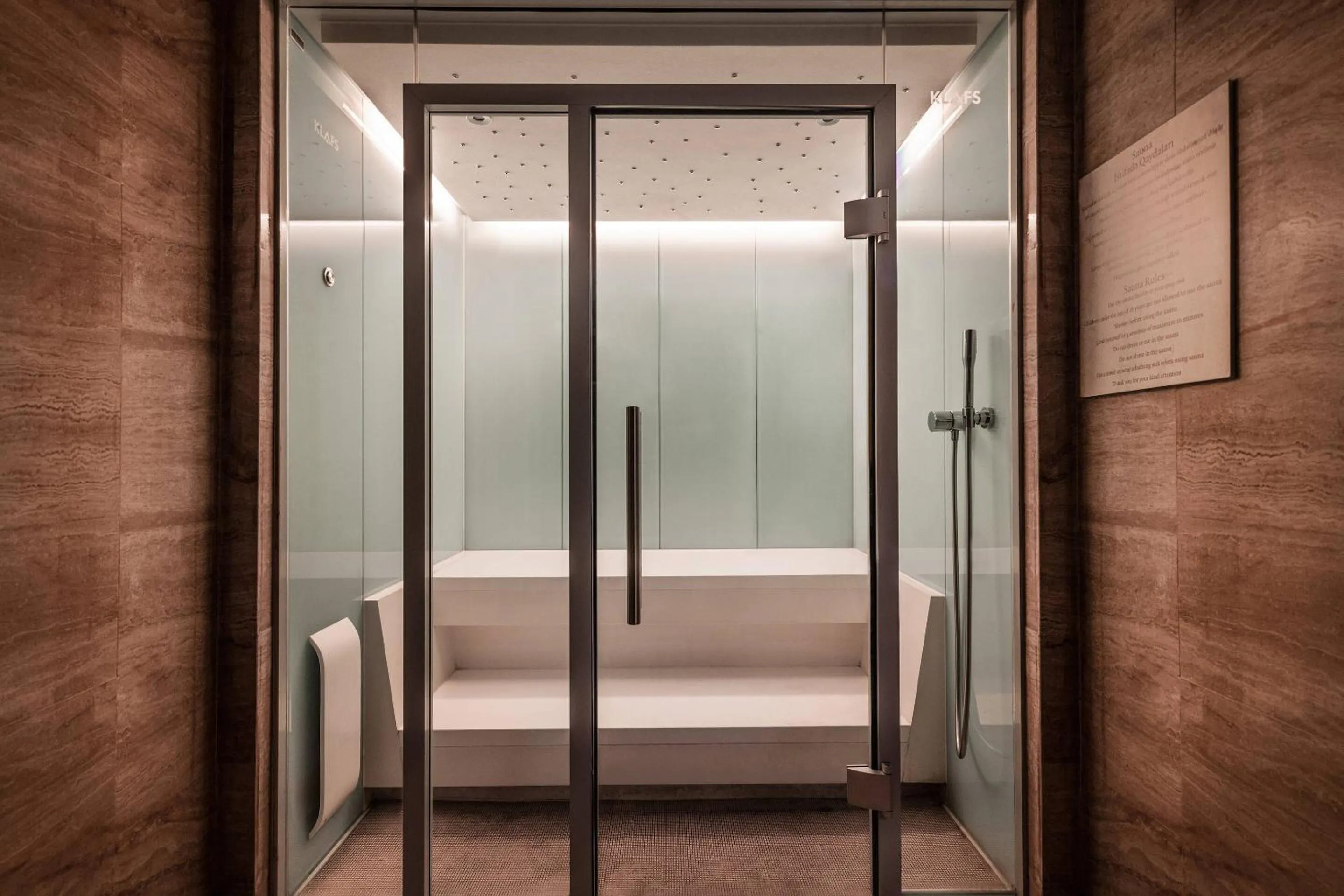 Sauna in Sheraton Baku Intourist