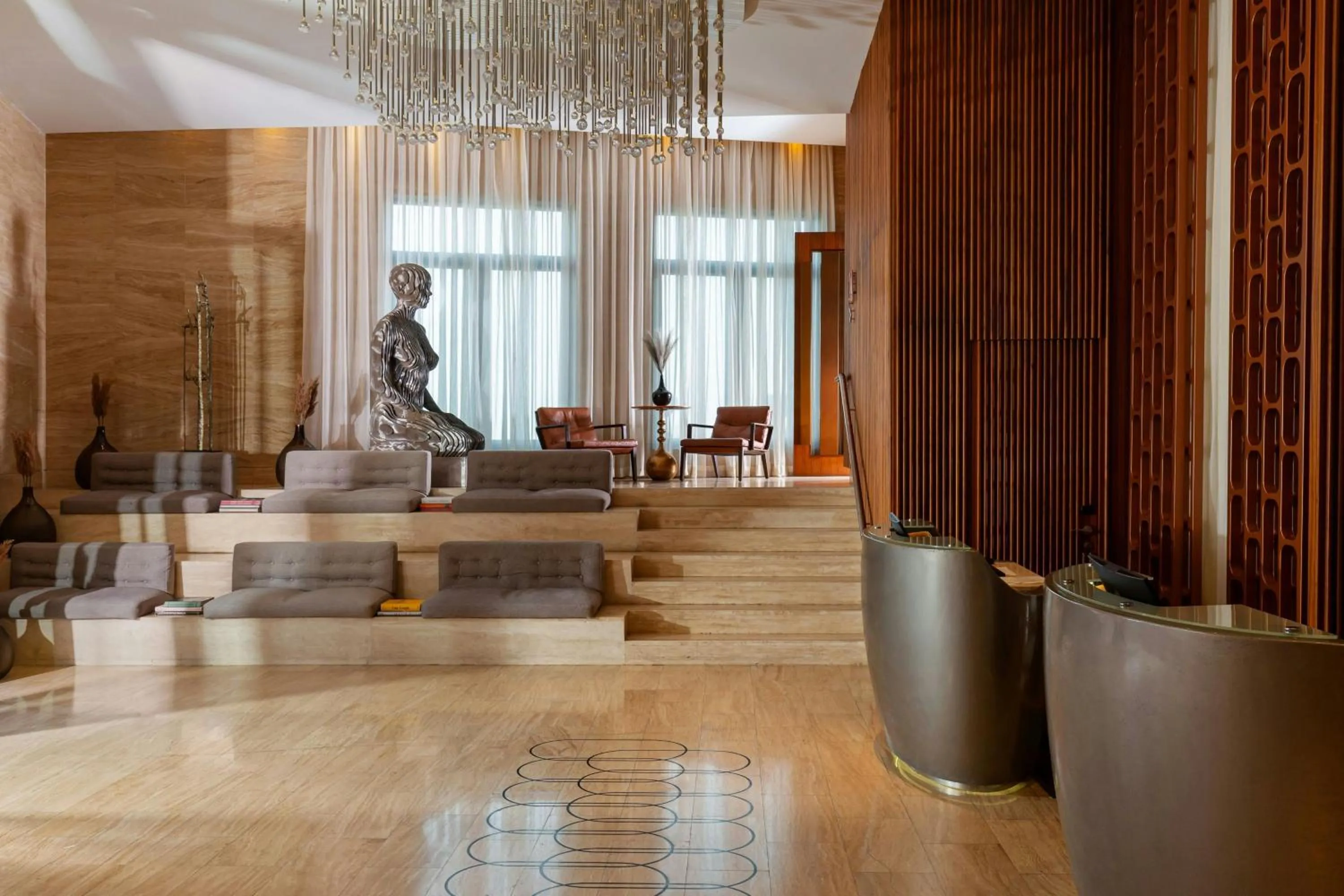 Lobby or reception in Sheraton Baku Intourist