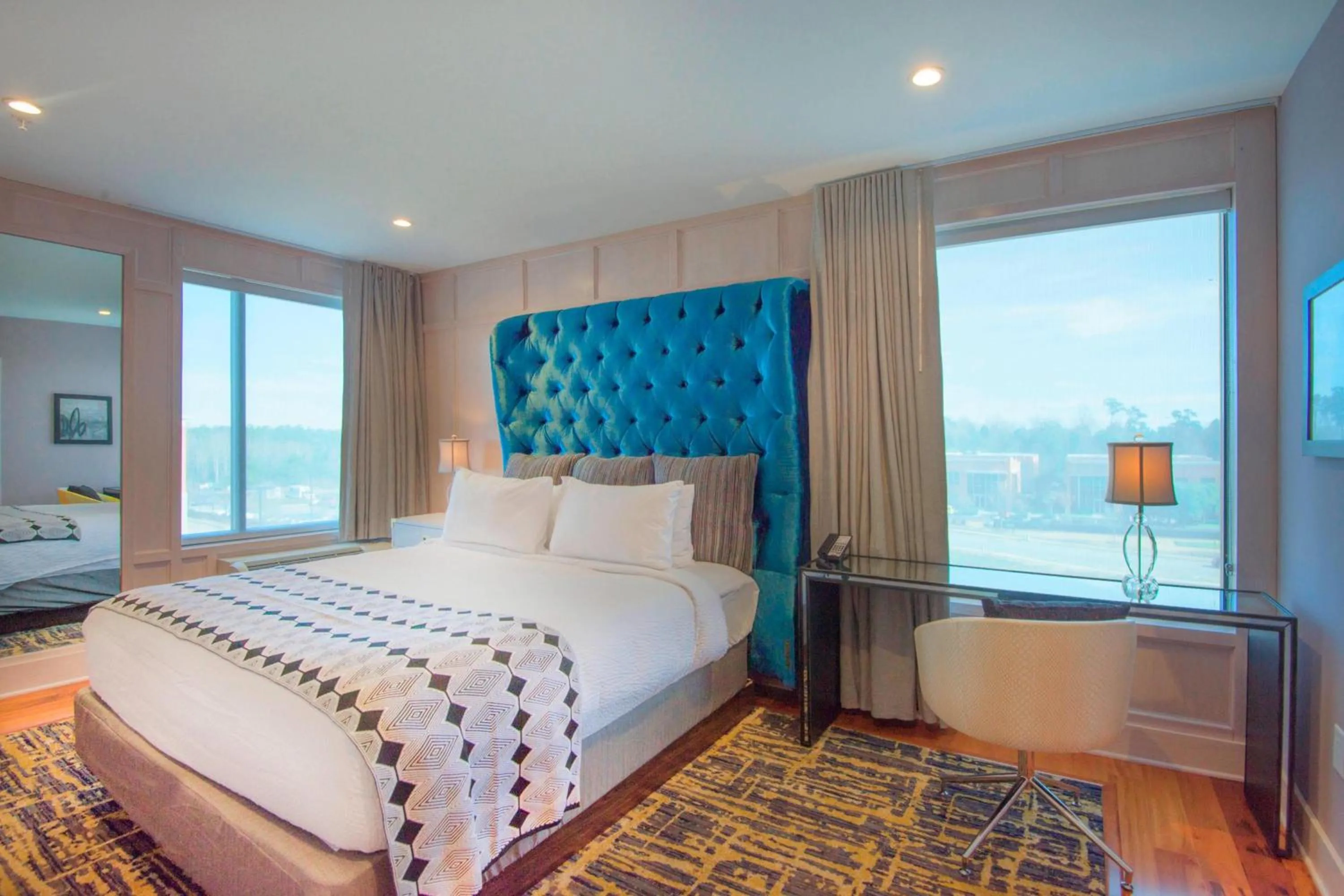 Bedroom, Bed in SpringHill Suites by Marriott Wilmington Wrightsville Beach